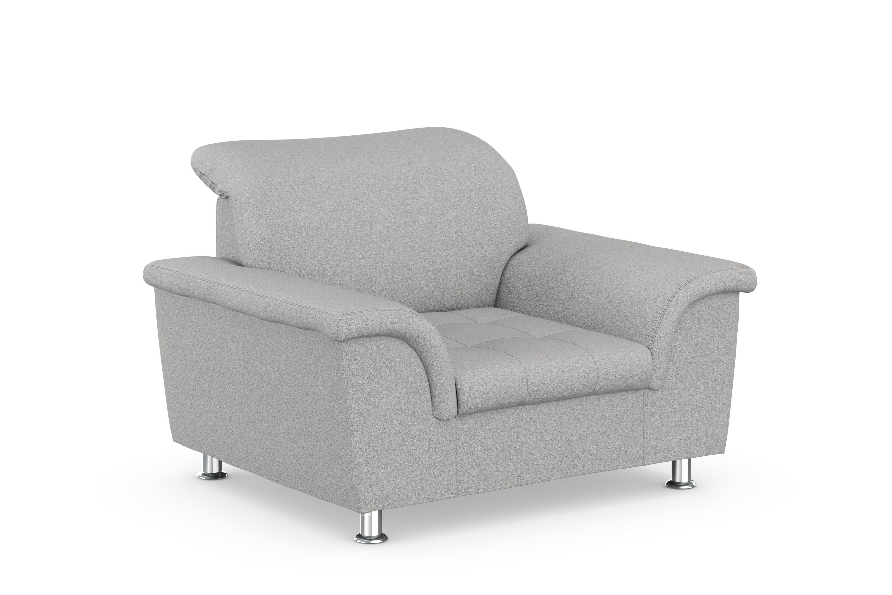 DOMO collection Fauteuil Franzi, tijdloos & elegant, moderne zittingstikking