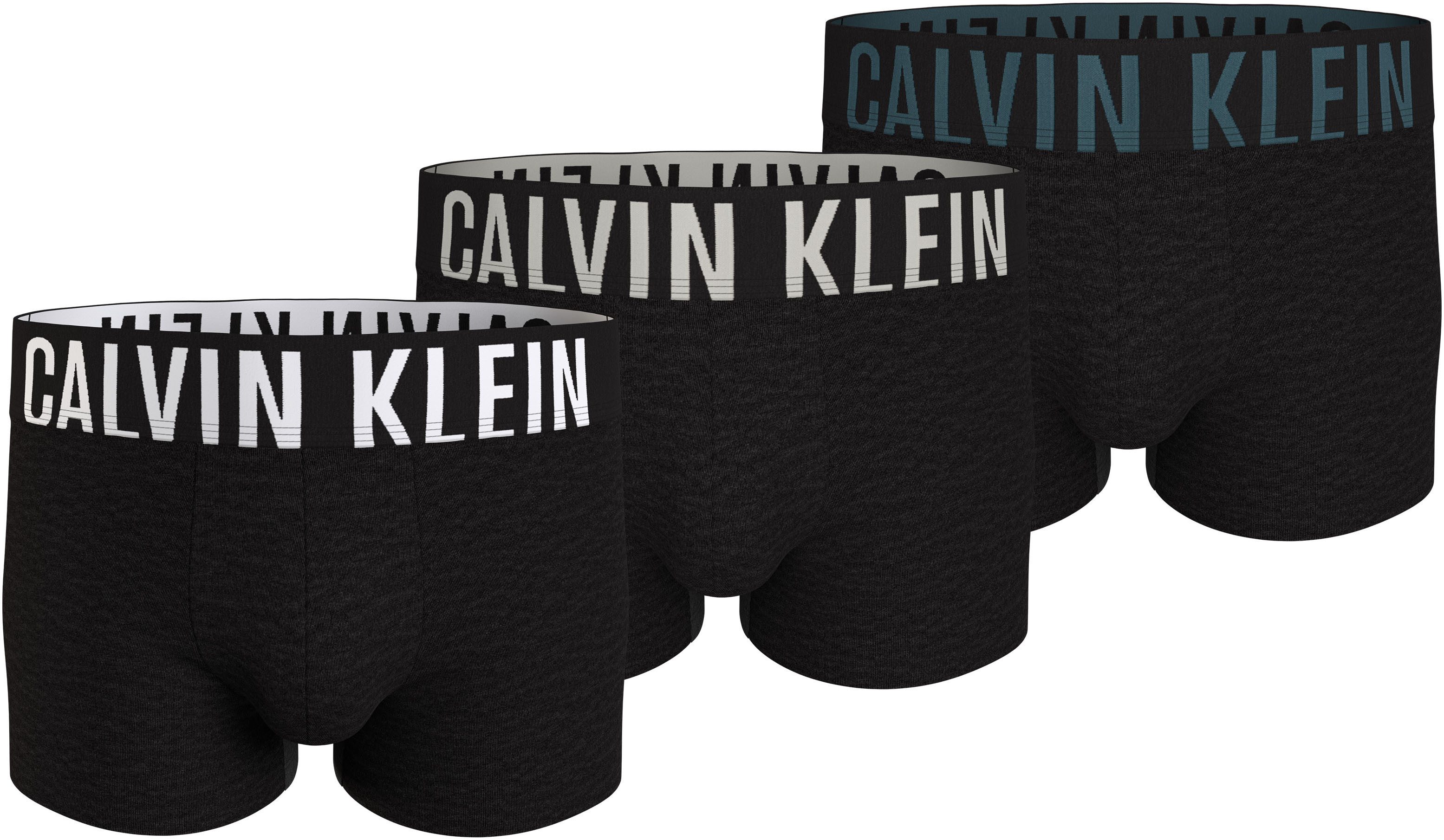 Calvin Klein Underwear Boxershort met elastische band in een set van 3 stuks