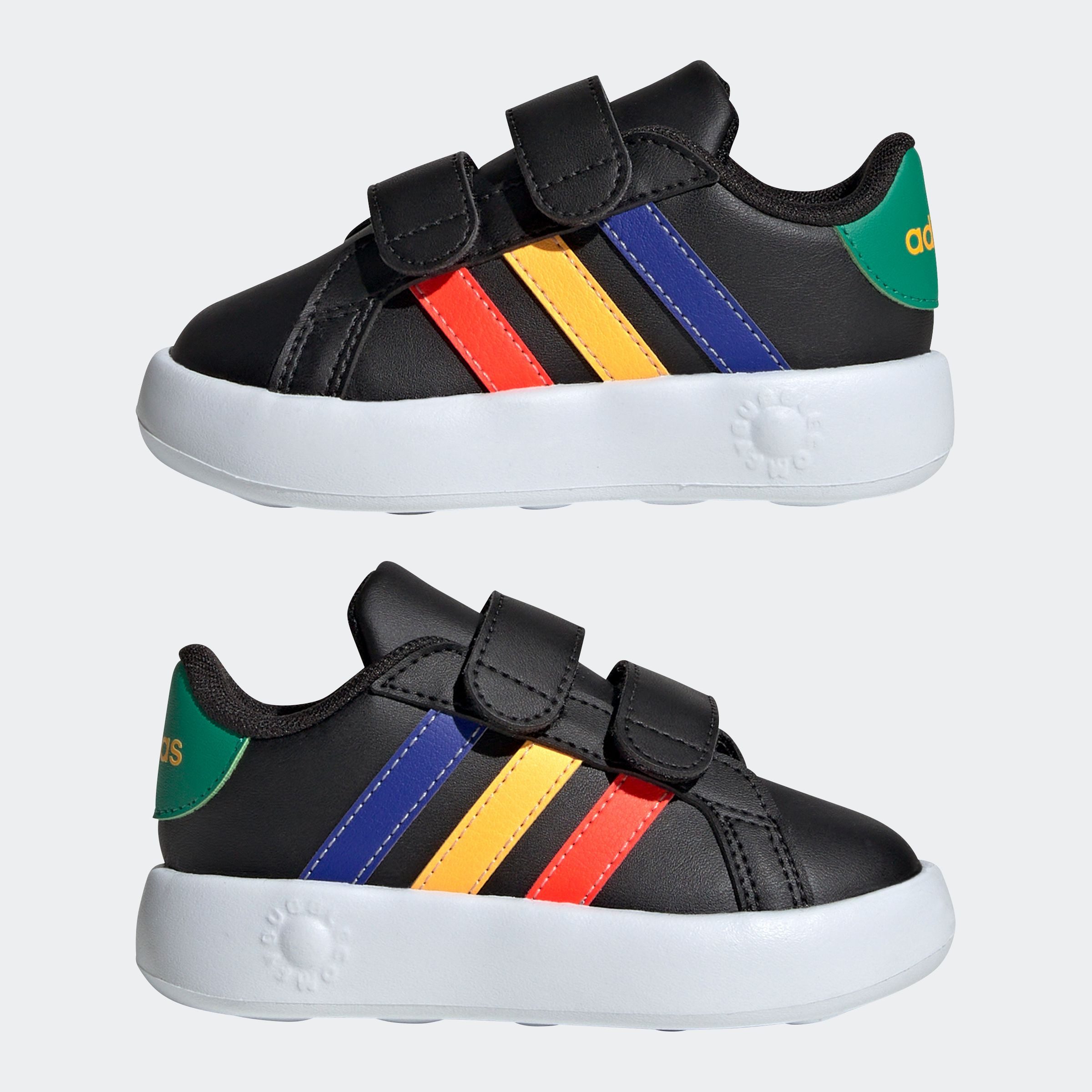 adidas Sportswear Klittenbandschoenen GRAND COURT 2.0 KIDS Design geïnspireerd op de adidas Superstar, voor kinderen