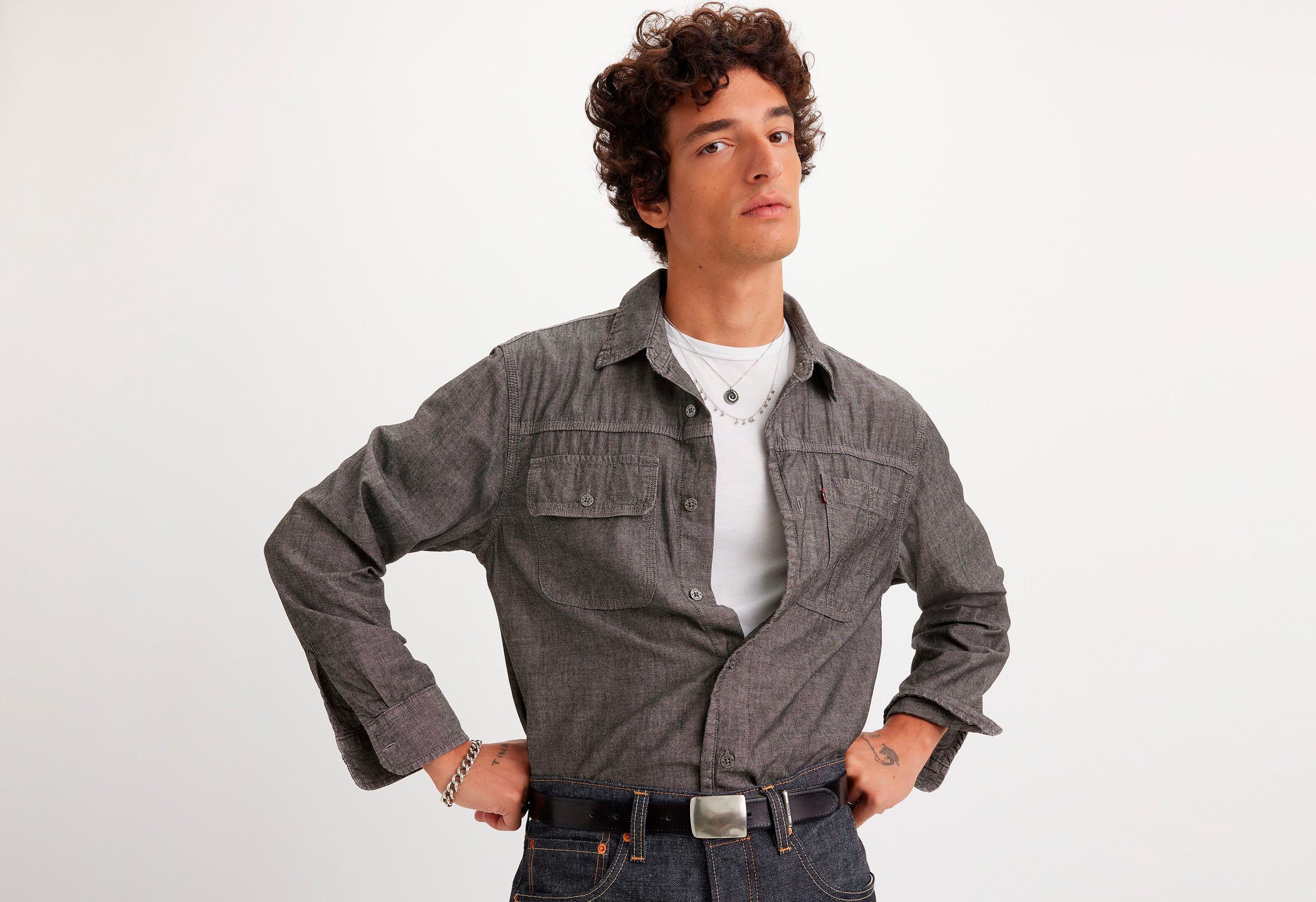 Levi's® Overhemd met lange mouwen LS AUBURN WORKER BLUES