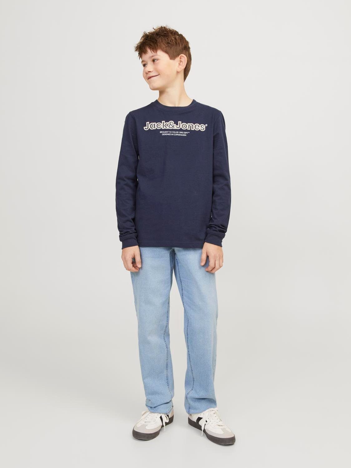 Jack & Jones Junior Regular fit jeans JJICLARK JJORIG STRETCH SQ 702 NOOS JNR