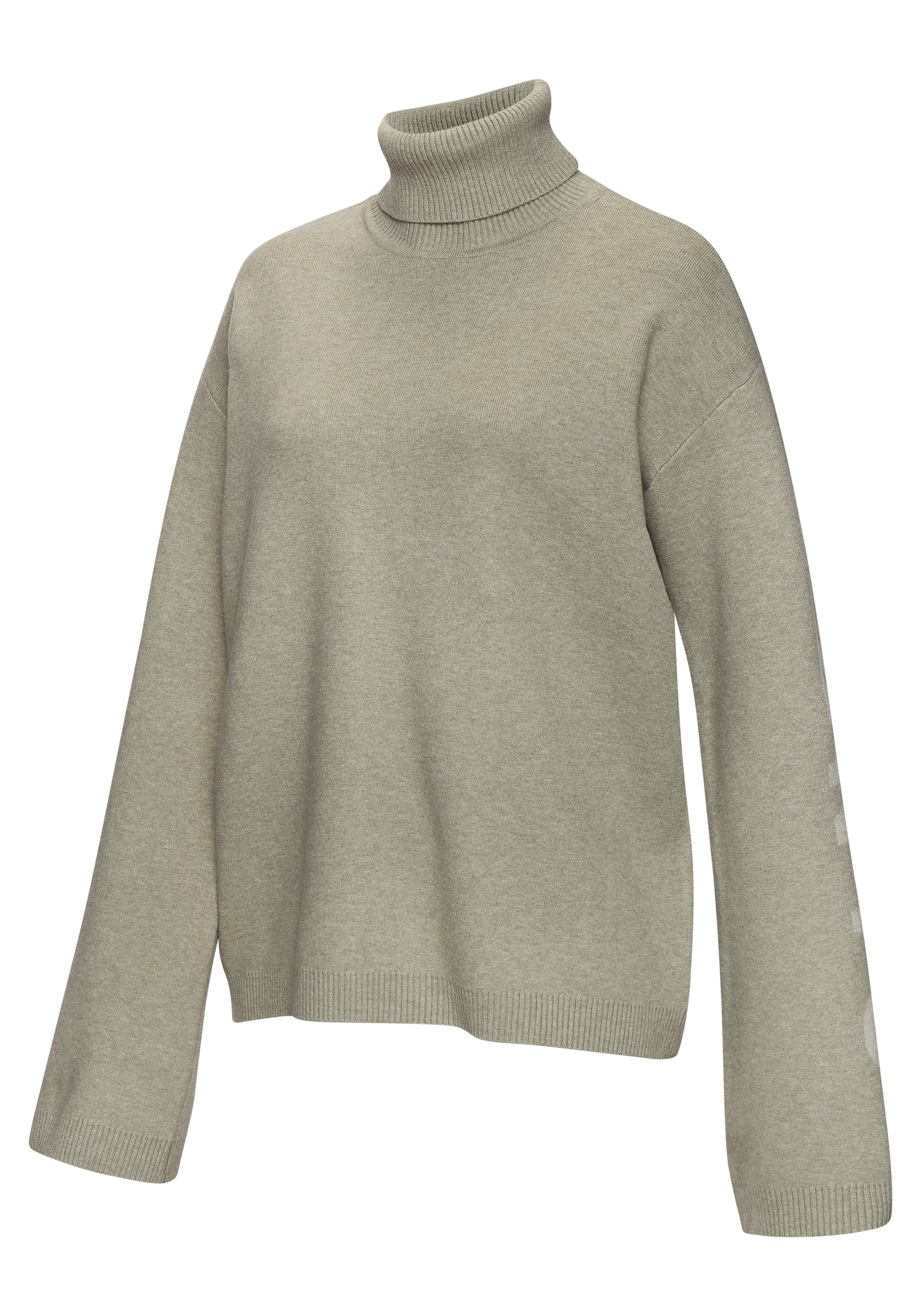 Elbsand Sweater Coltrui van zachte brei, loungewear