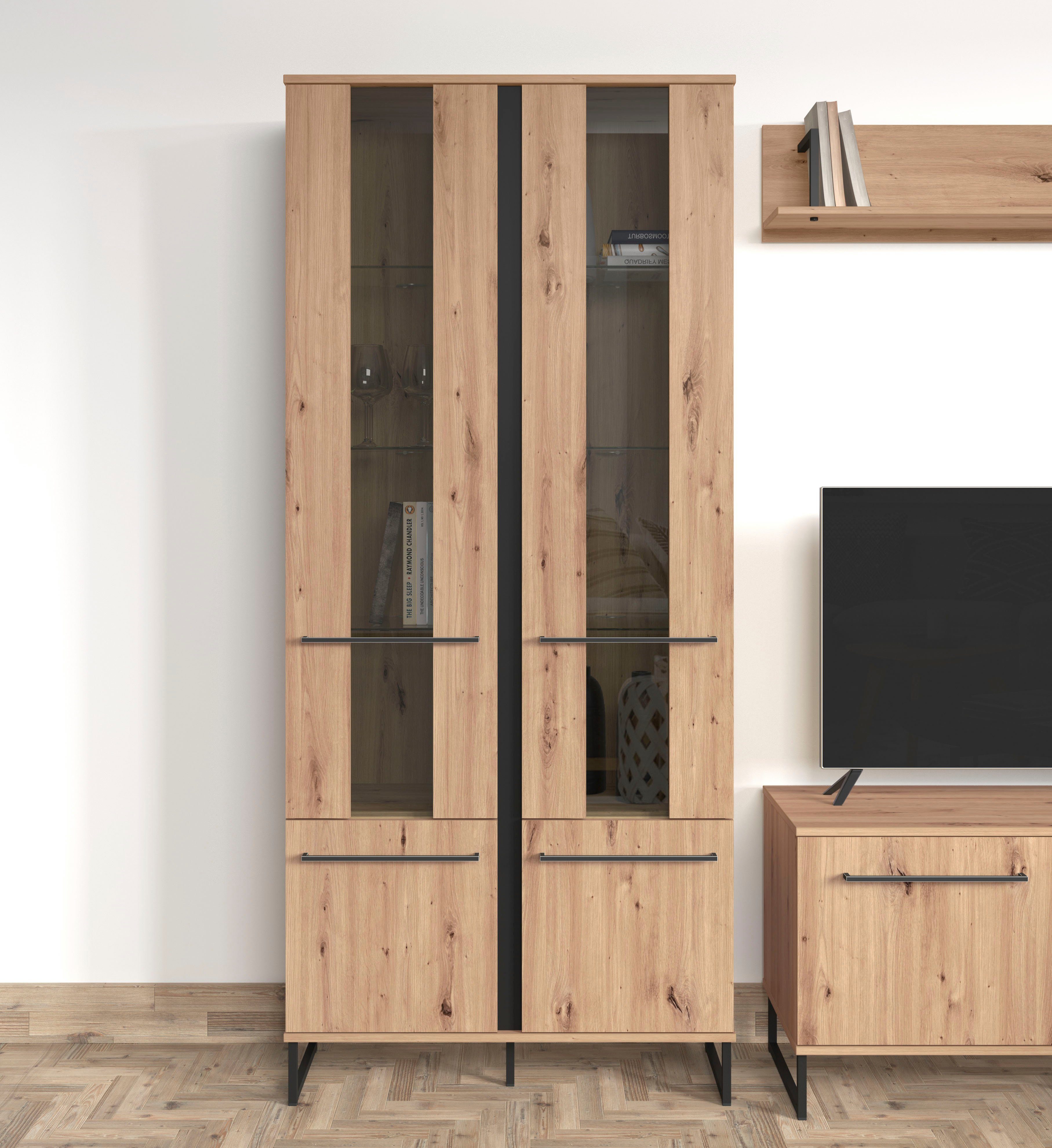 INOSIGN Highboard SARDINIA Vitrine, breedte 84cm