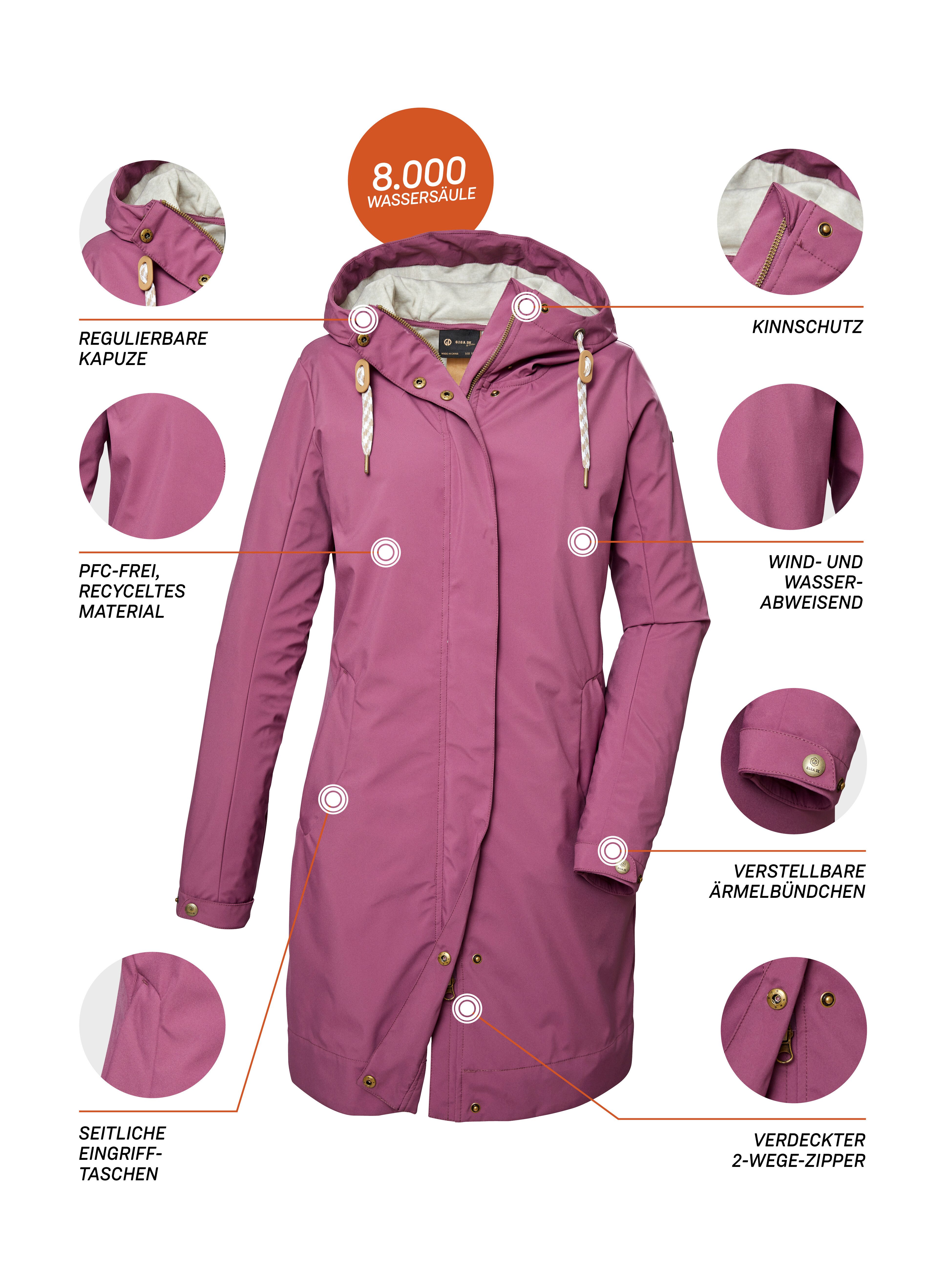 G.I.G.A. DX by killtec Softshell-parka GS 16 WMN SFTSHLL PRK