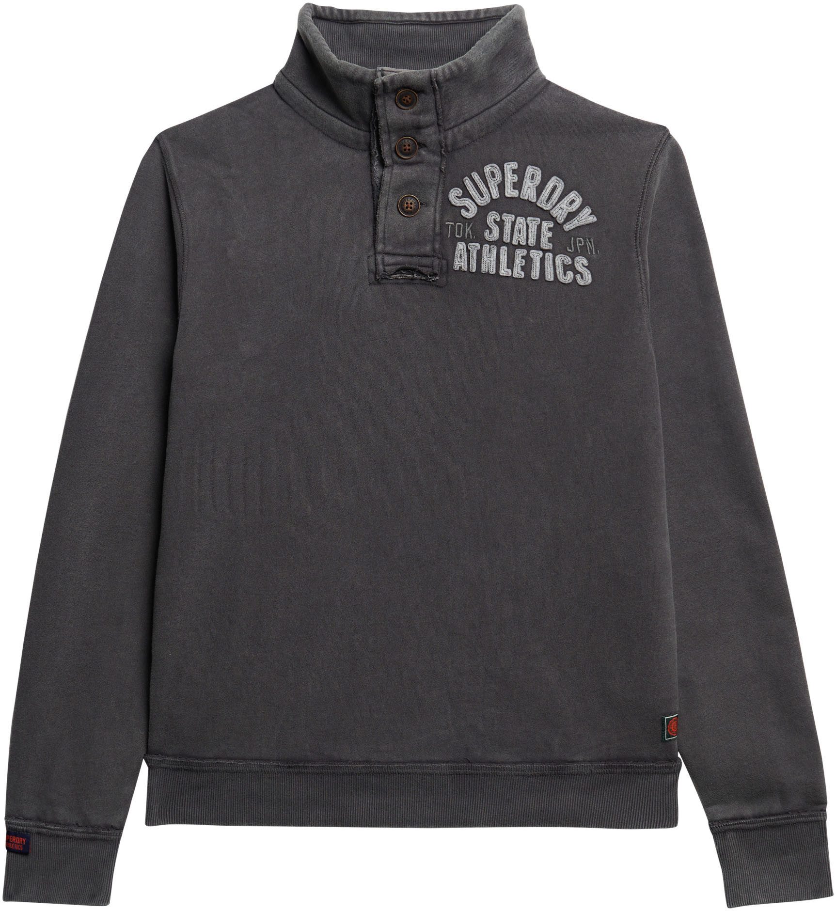 Superdry Sweatshirt Vintage Athletic Henley Jumper