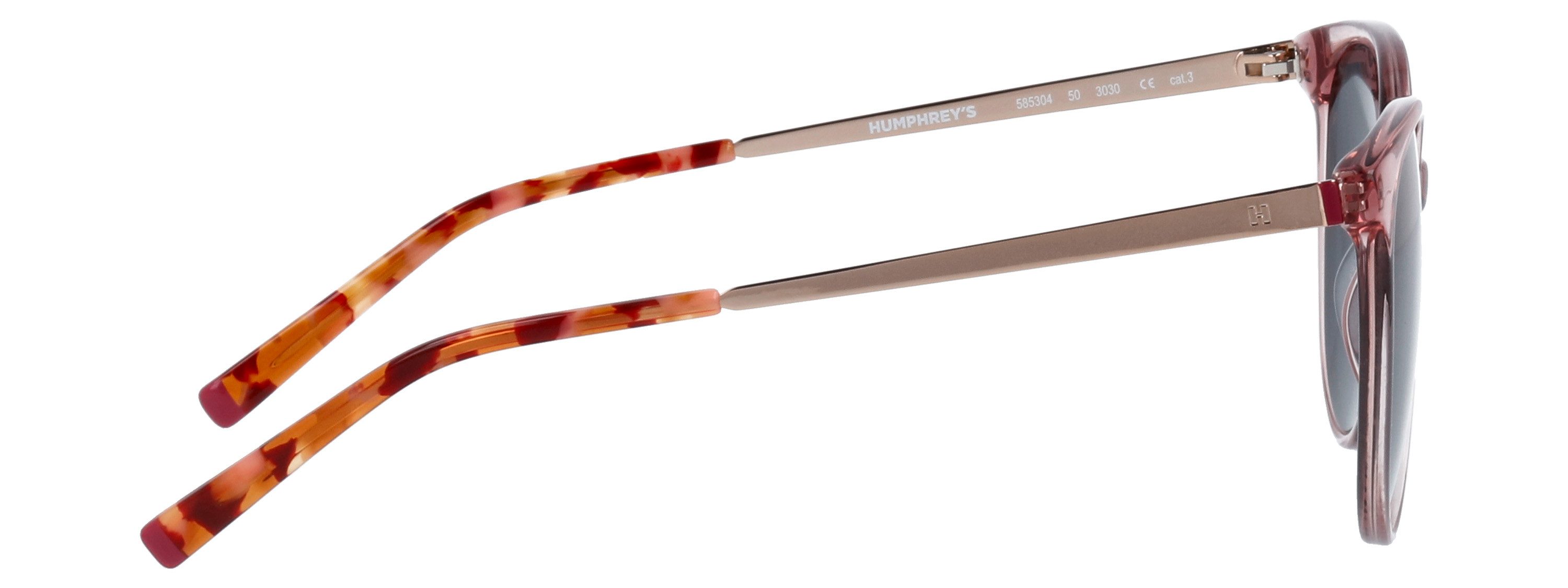 HUMPHREY´S eyewear Zonnebril 585304 Vorm vlinder, geniete scharnier, polyamide UV 400