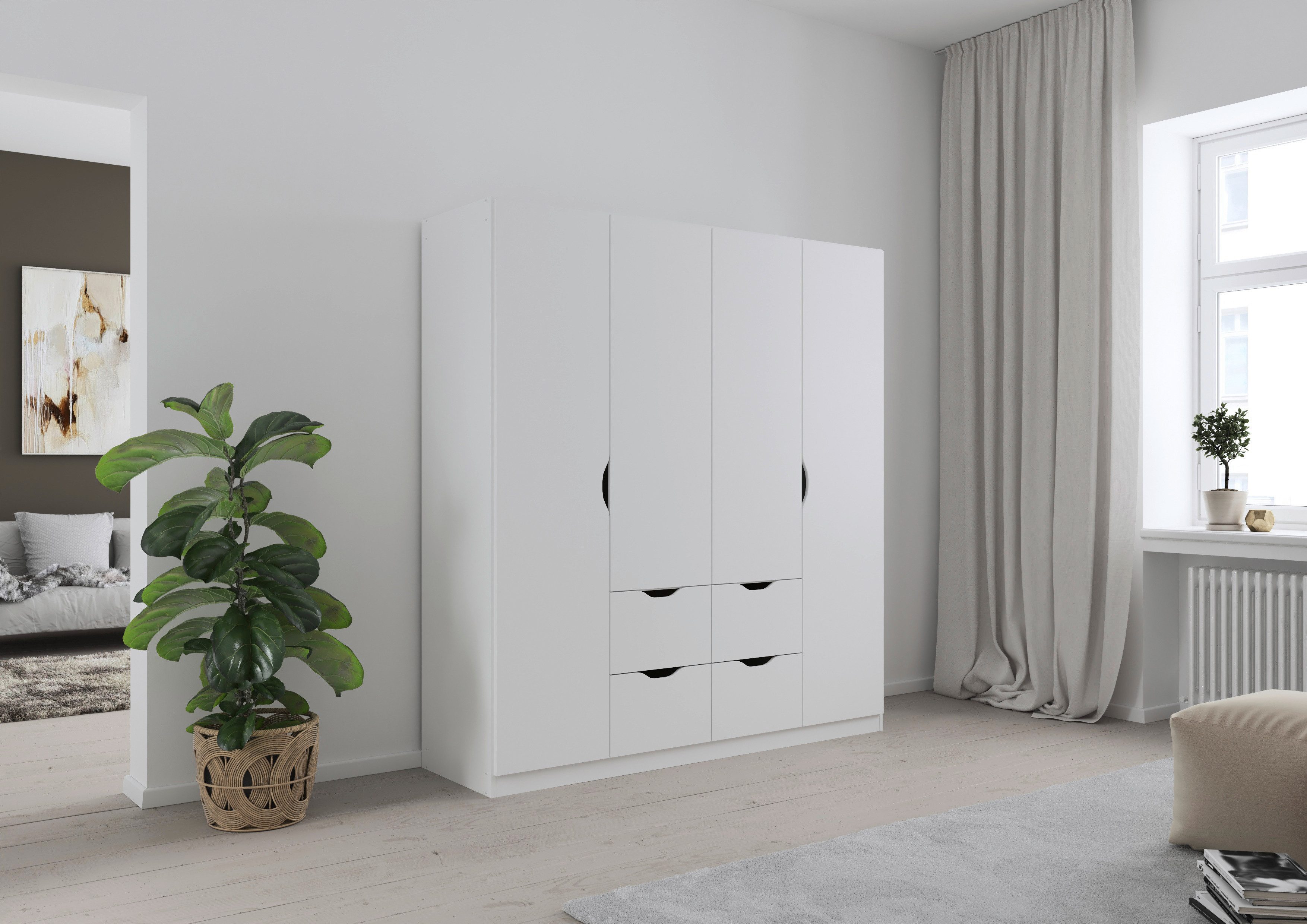 rauch Kledingkast Freising ruime kast, garderobe slaapkamerkast met handgrepen en lades otto's chois top product