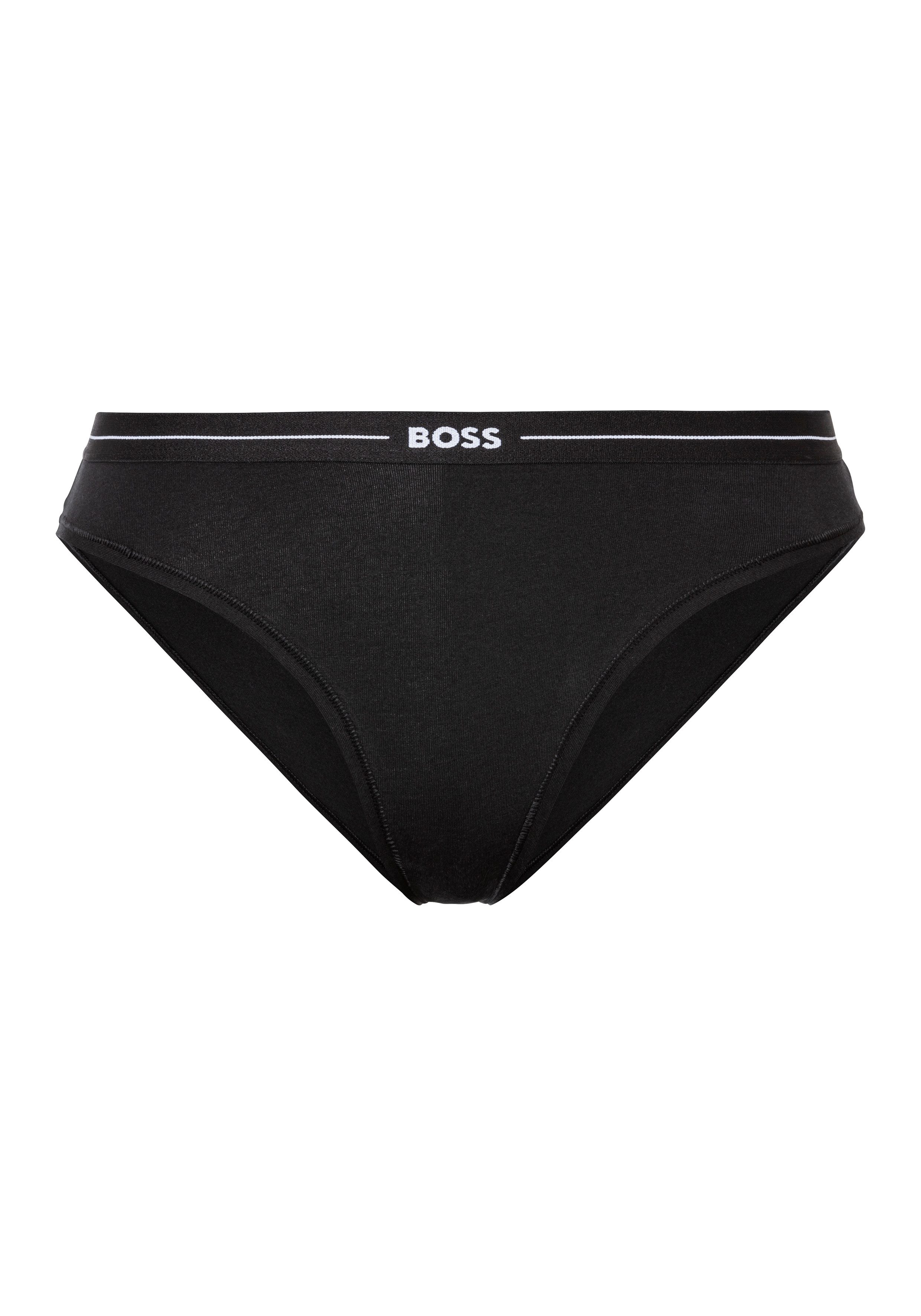 BOSS Slip 3P BRIEF met elastische logoband (3 stuks)
