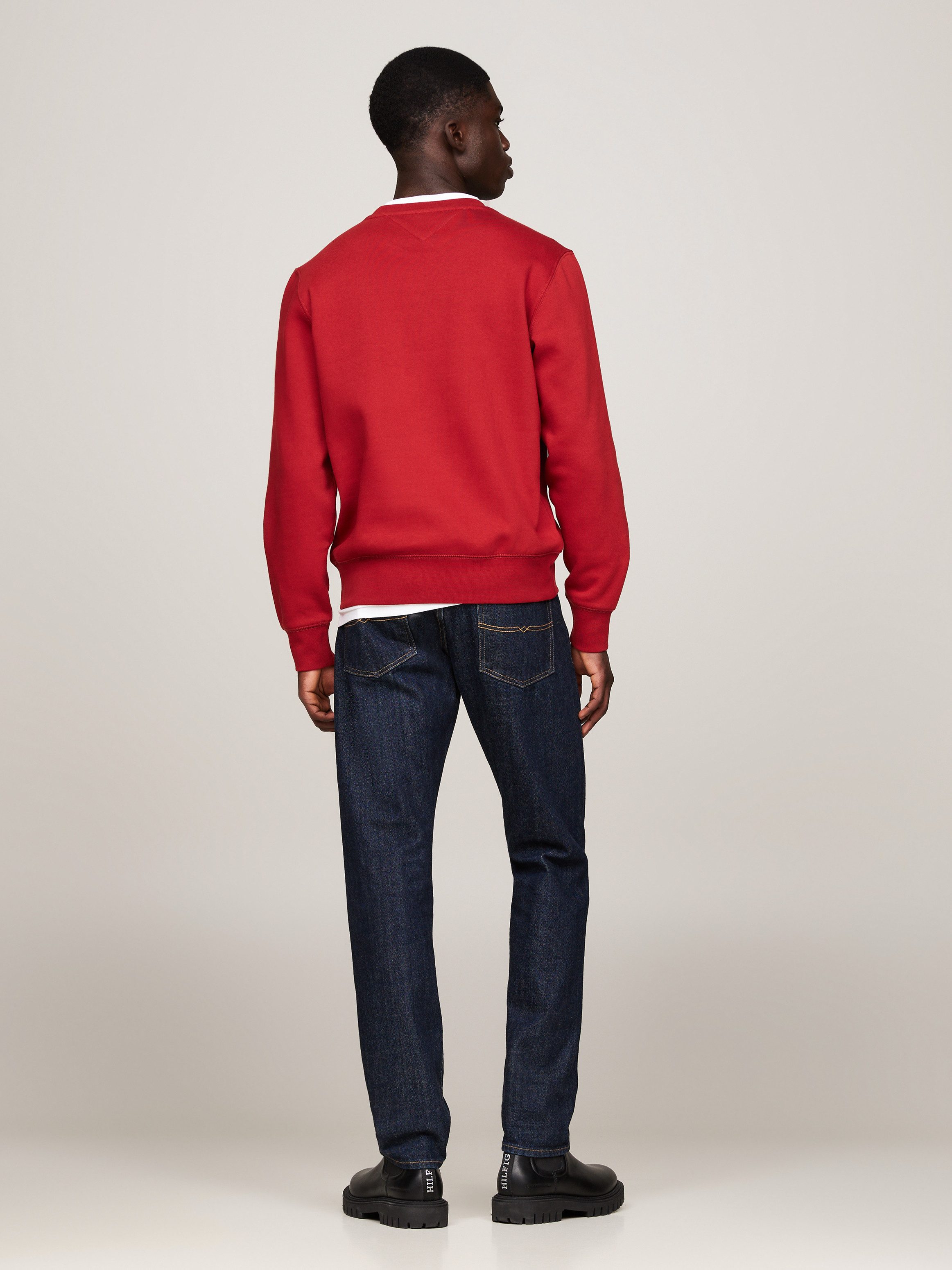 Tommy Hilfiger Sweatshirt TOMMY LOGO SWEATSHIRT met klassieke ronde hals