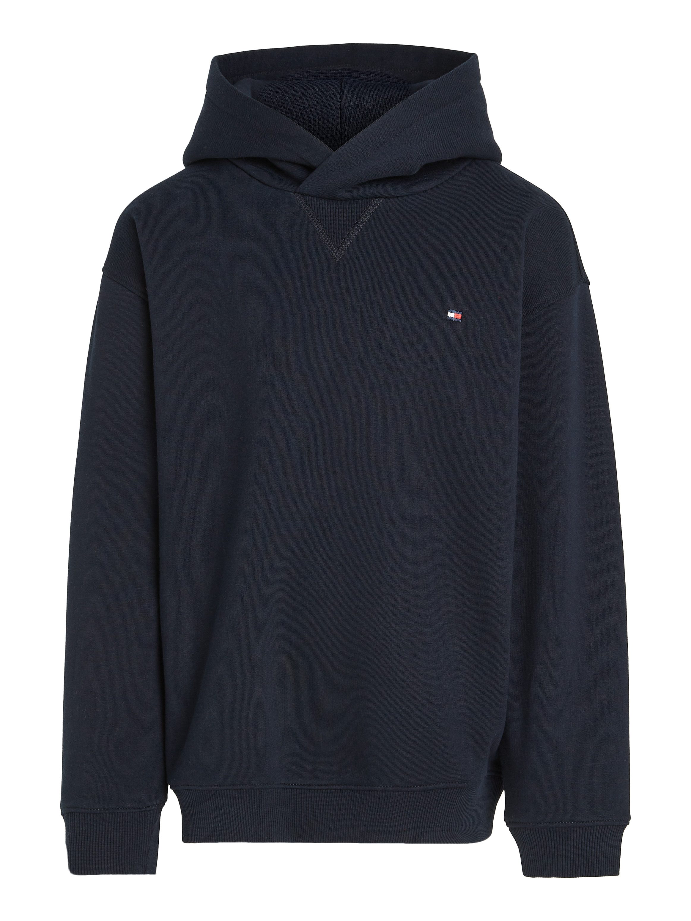 Tommy Hilfiger Hoodie U TIMELESS FLEECE HOODIE Kinderen tot 16 jaar met logostiksel
