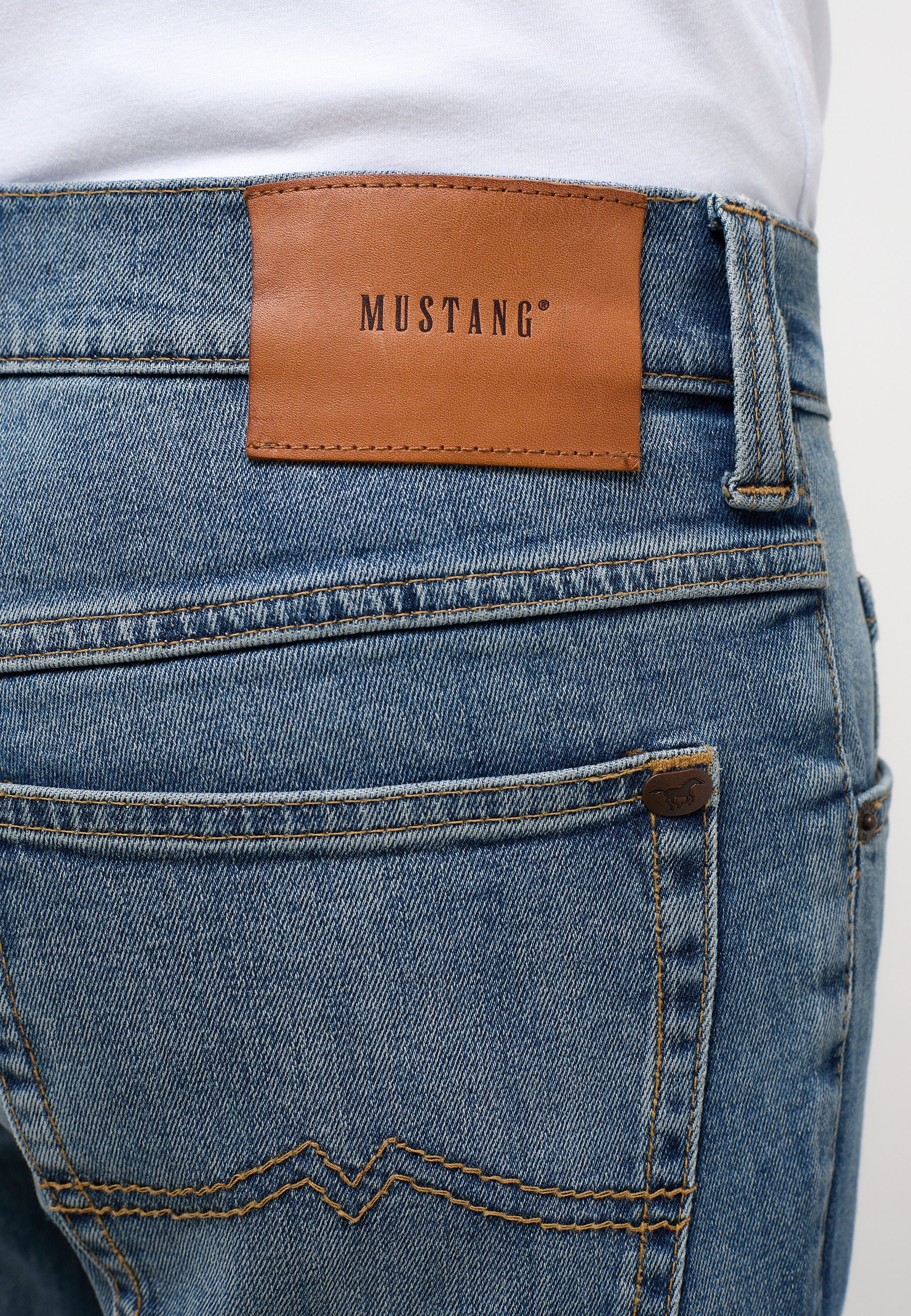 MUSTANG Straight jeans Heren stijl Tramper recht