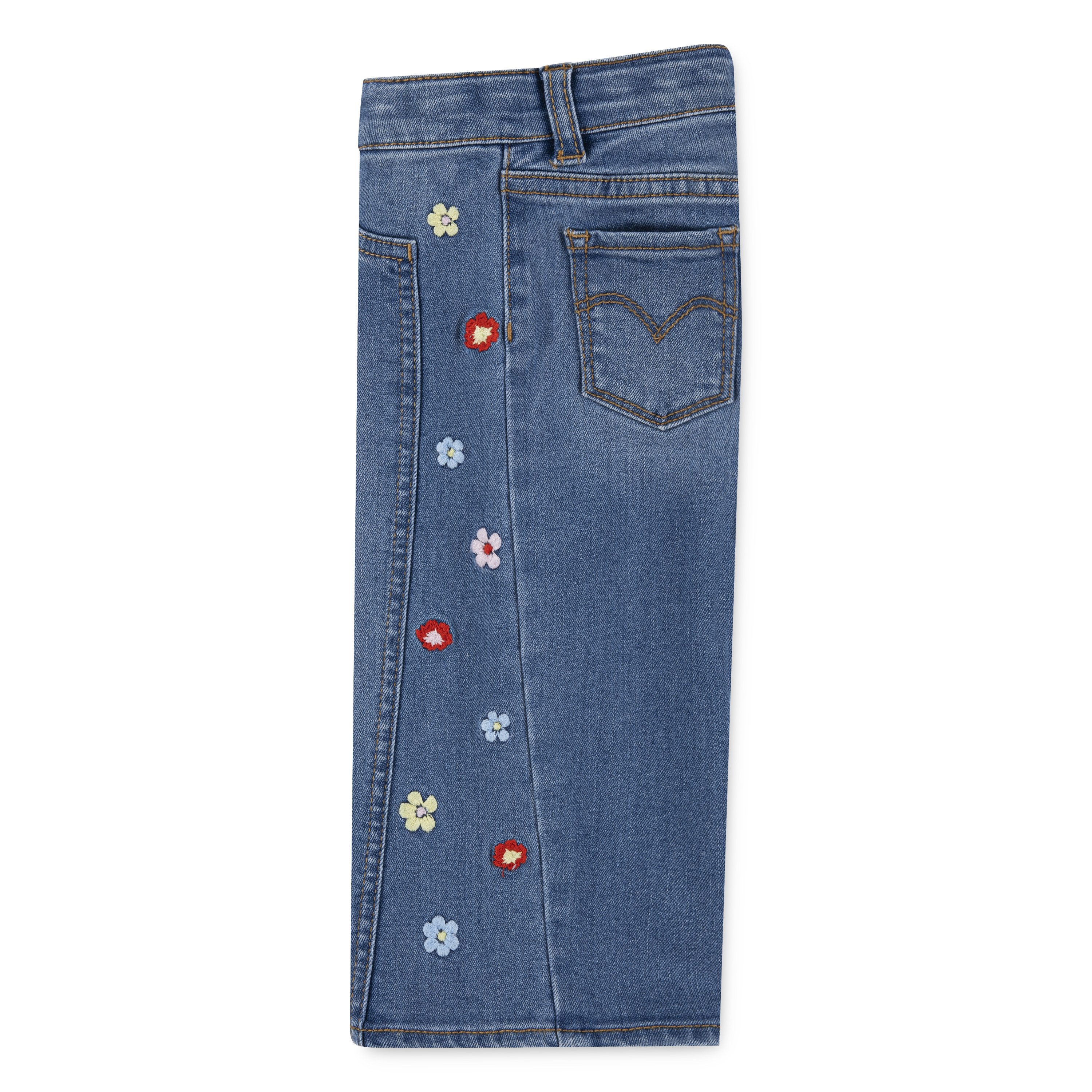 Levi's Kidswear Shirt met lange mouwen en broek LVG CROCHET LEVI'S TOP,JEANS (set, 2-delig)