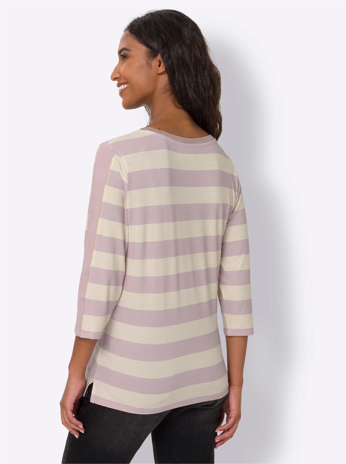 heine Shirt met 3/4 mouwen Gedessineerd shirt (1-delig)