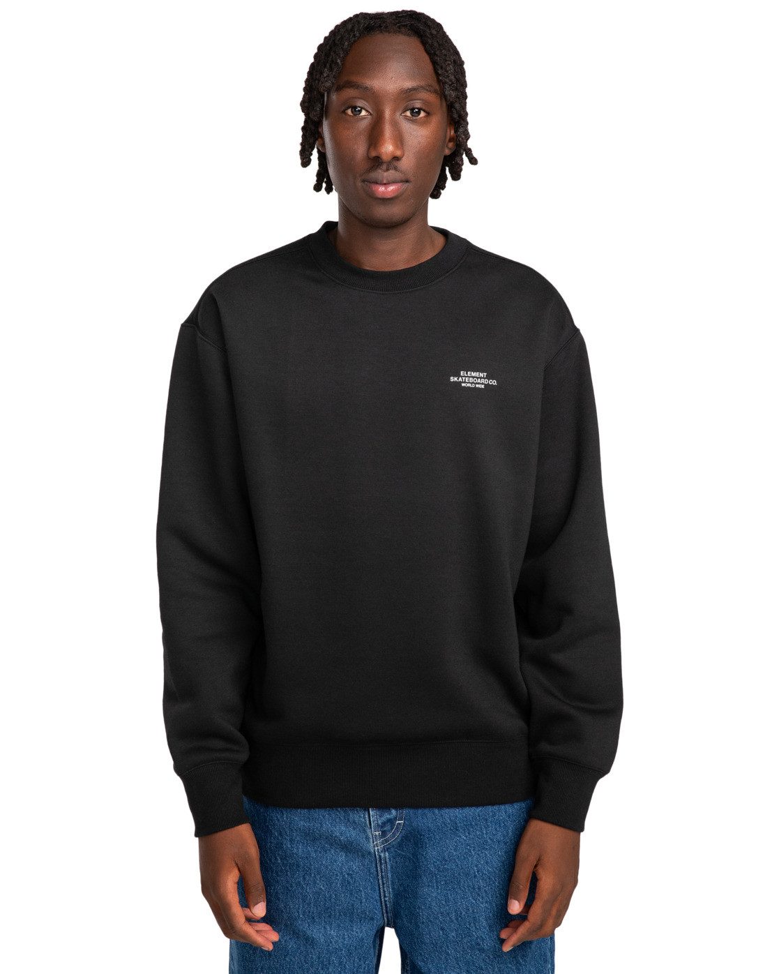 Element Sweatshirt Element Co Cr heren sweaters maat M blauw