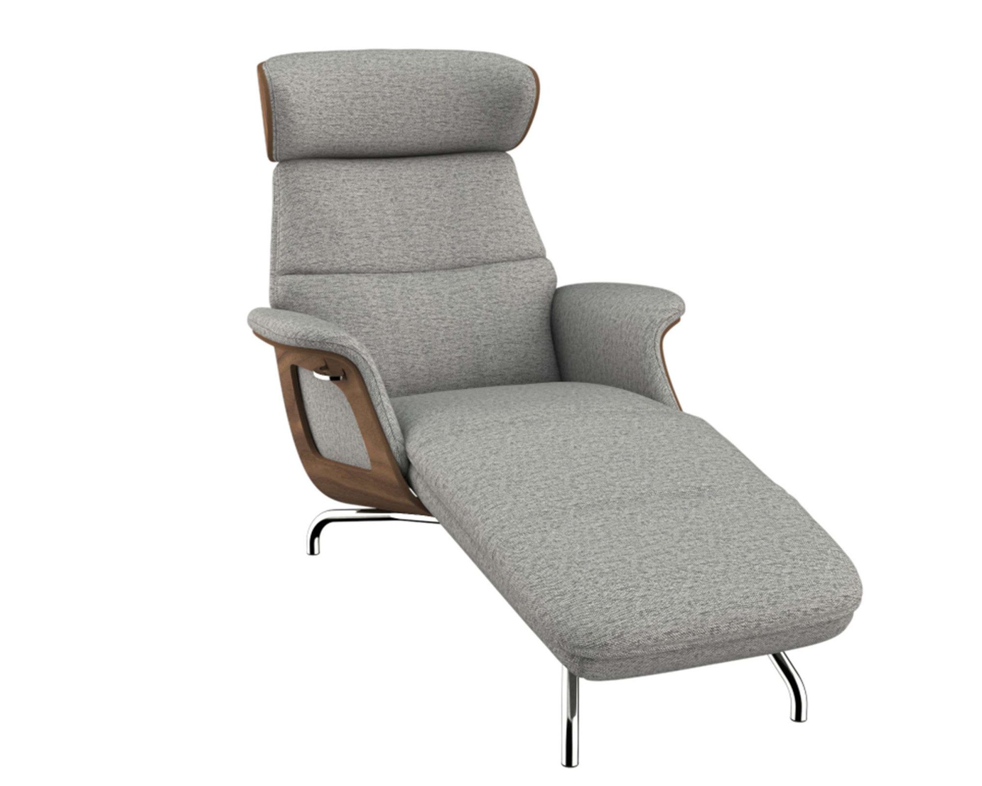 FLEXLUX Loungestoel Clement Chaislongue, Relaxstuhl, Liegesessel,