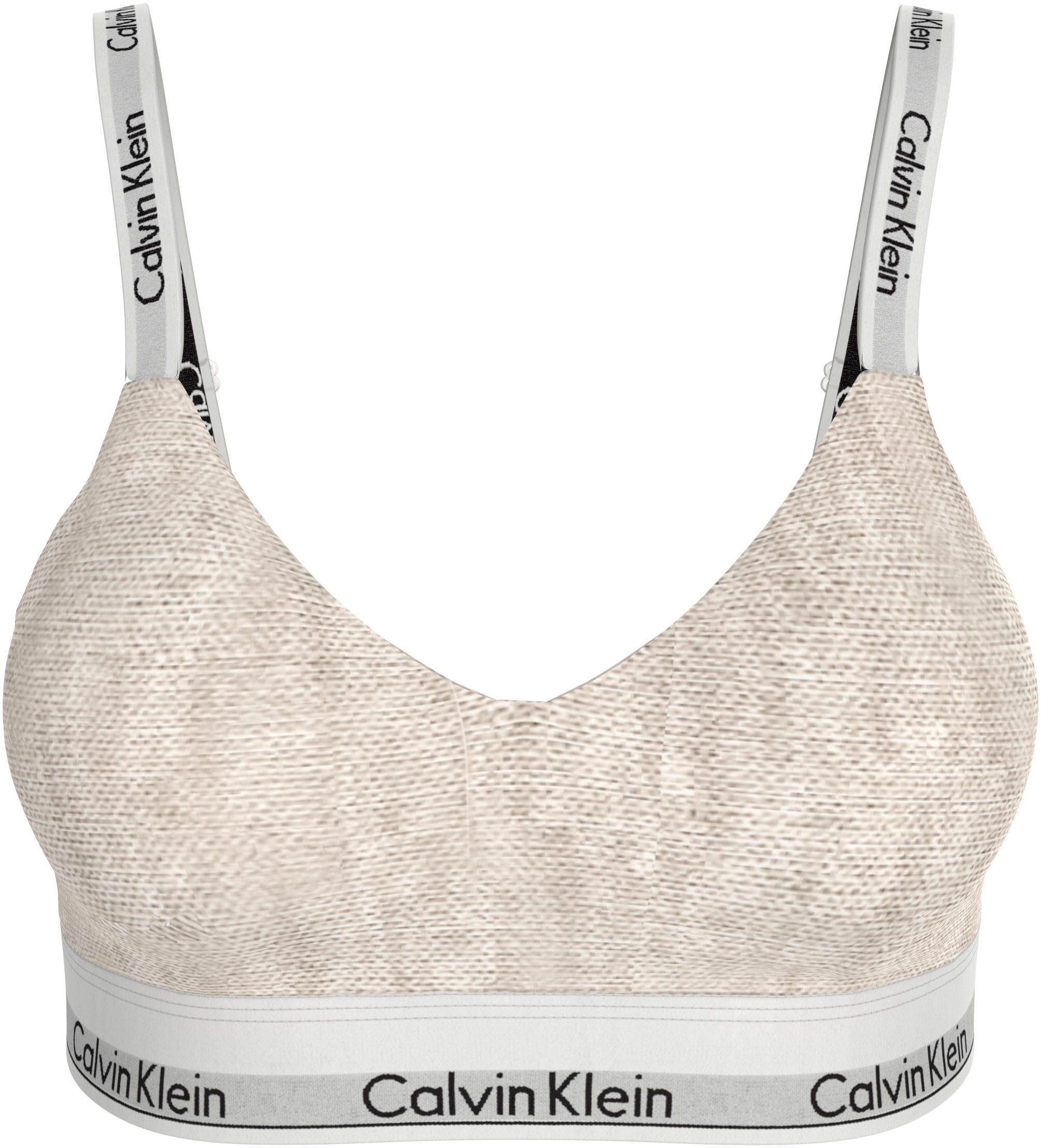 Calvin Klein Bralette met een logo-opschrift