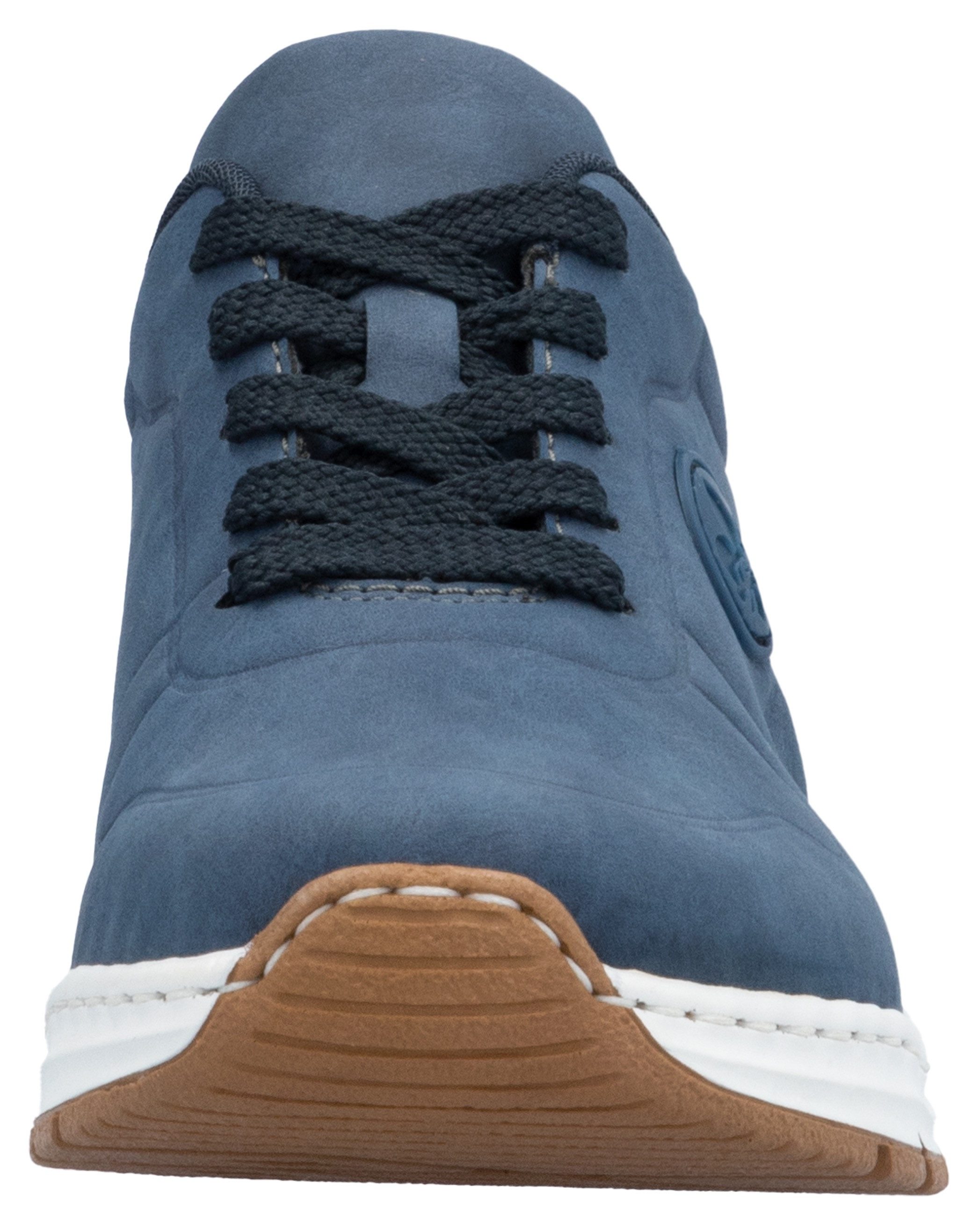 Rieker Sneakers met memosoft-binnenzool, vrijetijdsschoen, lage schoen, veterschoen