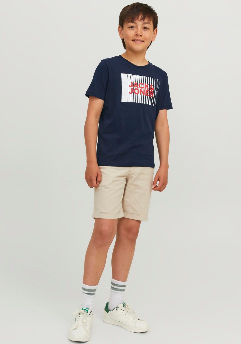 Jack & Jones Junior Shirt met korte mouwen JJECORP LOGO TEE PLAY SS O-NECK NOOS JNR