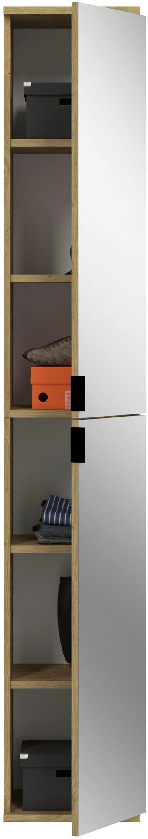 INOSIGN Halmeubelset Trondheim, Breedte 60 cm, bestaande uit 2 Kasten, 4 Deuren, 6 Vakken (set, 2-delig)