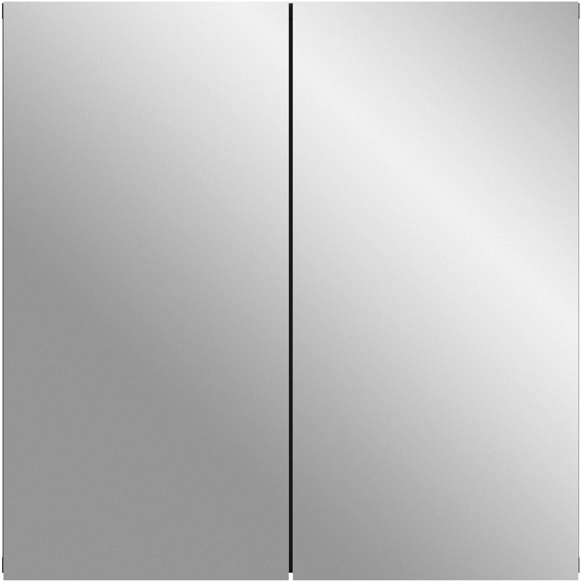 welltime Spiegelkast Doux, breedte 60 cm, 2 spiegeldeuren, 1 plank, 3 vakken
