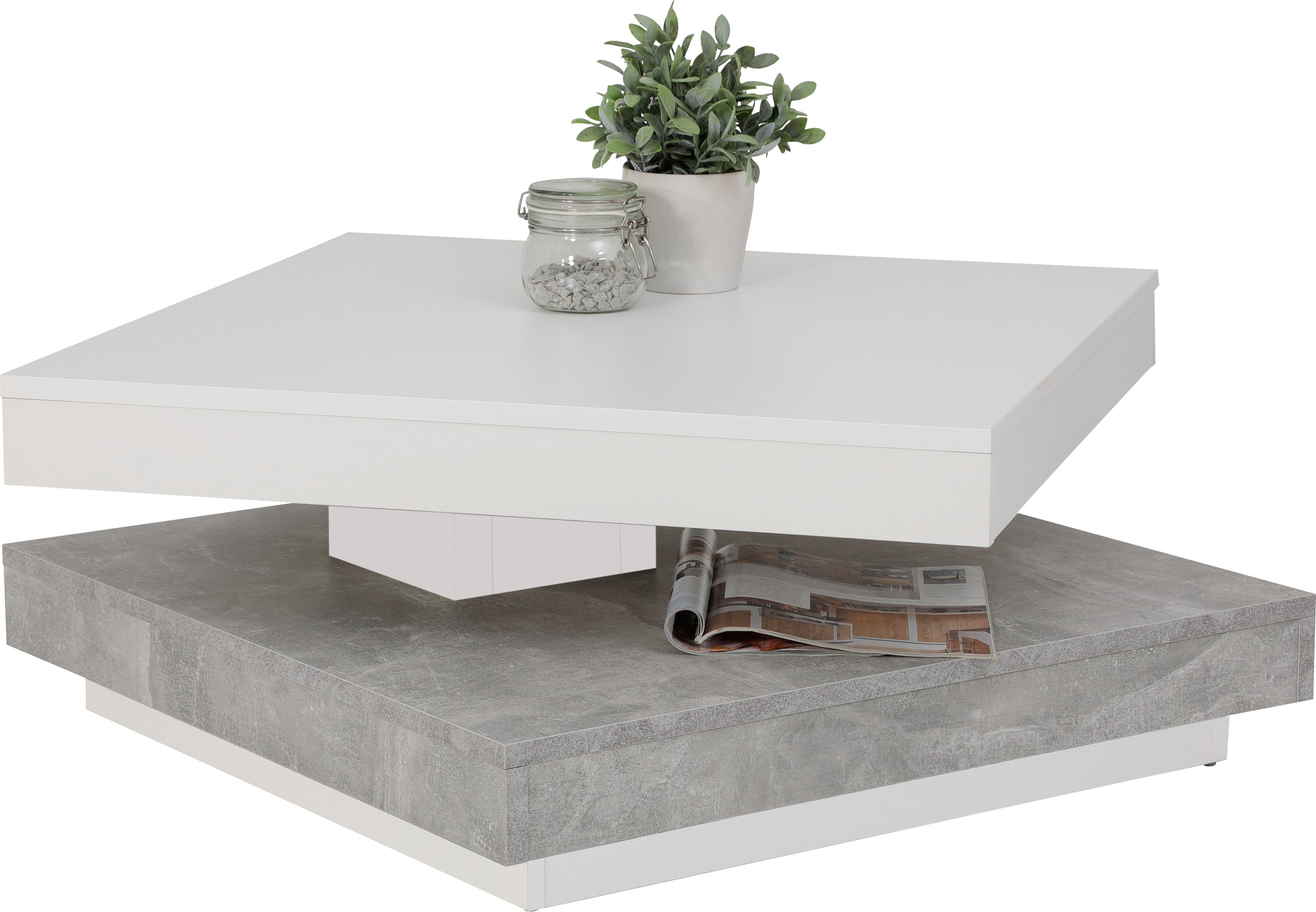 Home affaire Salontafel Ben met roterende plaat