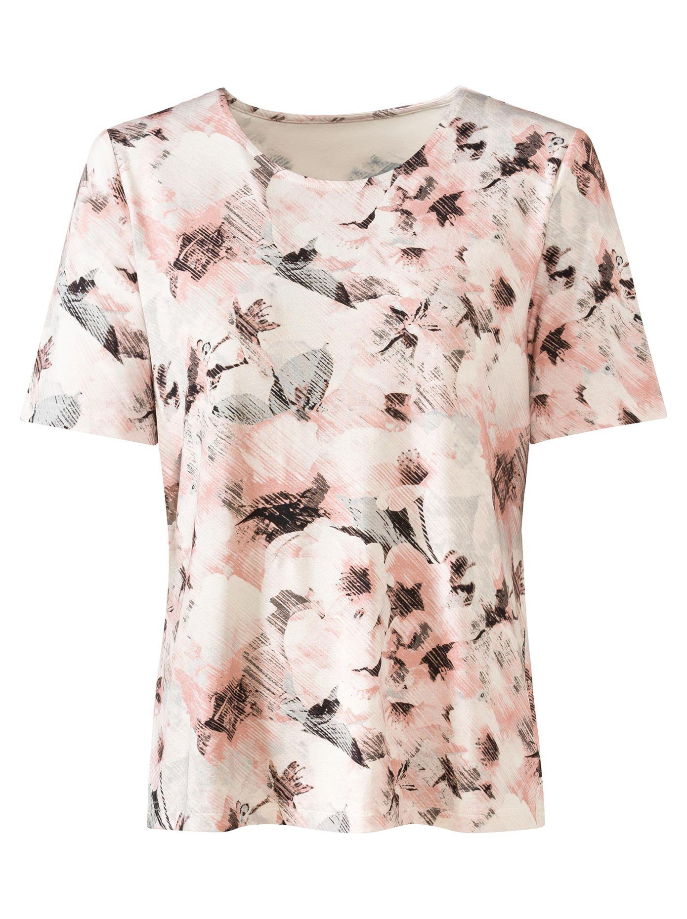 Lady Shirt met ronde hals Shirt (1-delig)