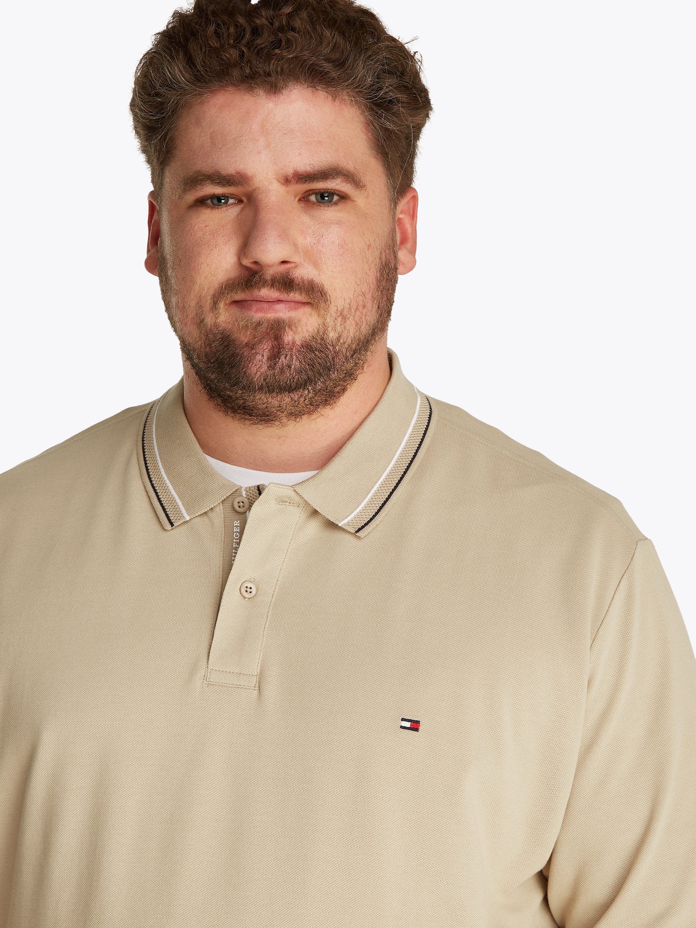 Tommy Hilfiger Poloshirt BT-PLACKET INTEREST REG POLO-B