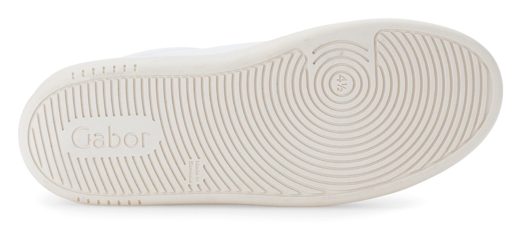 Gabor Plateausneakers , vrijetijdsschoen, lage schoen, veterschoen in basketlook