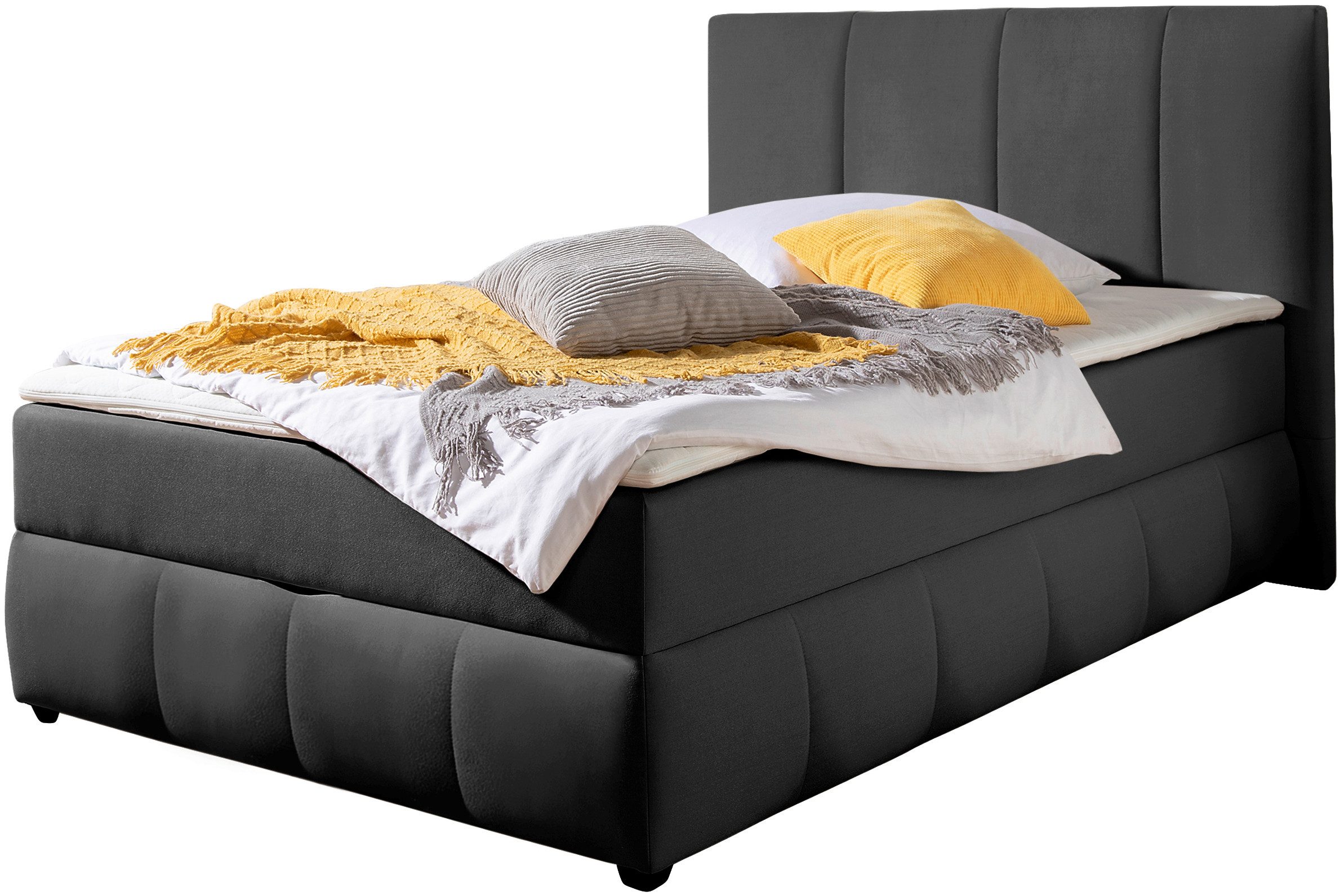 INOSIGN Boxspring Hartley Inclusief bedlade & topper, kiesbaar in H2, H3 of H4