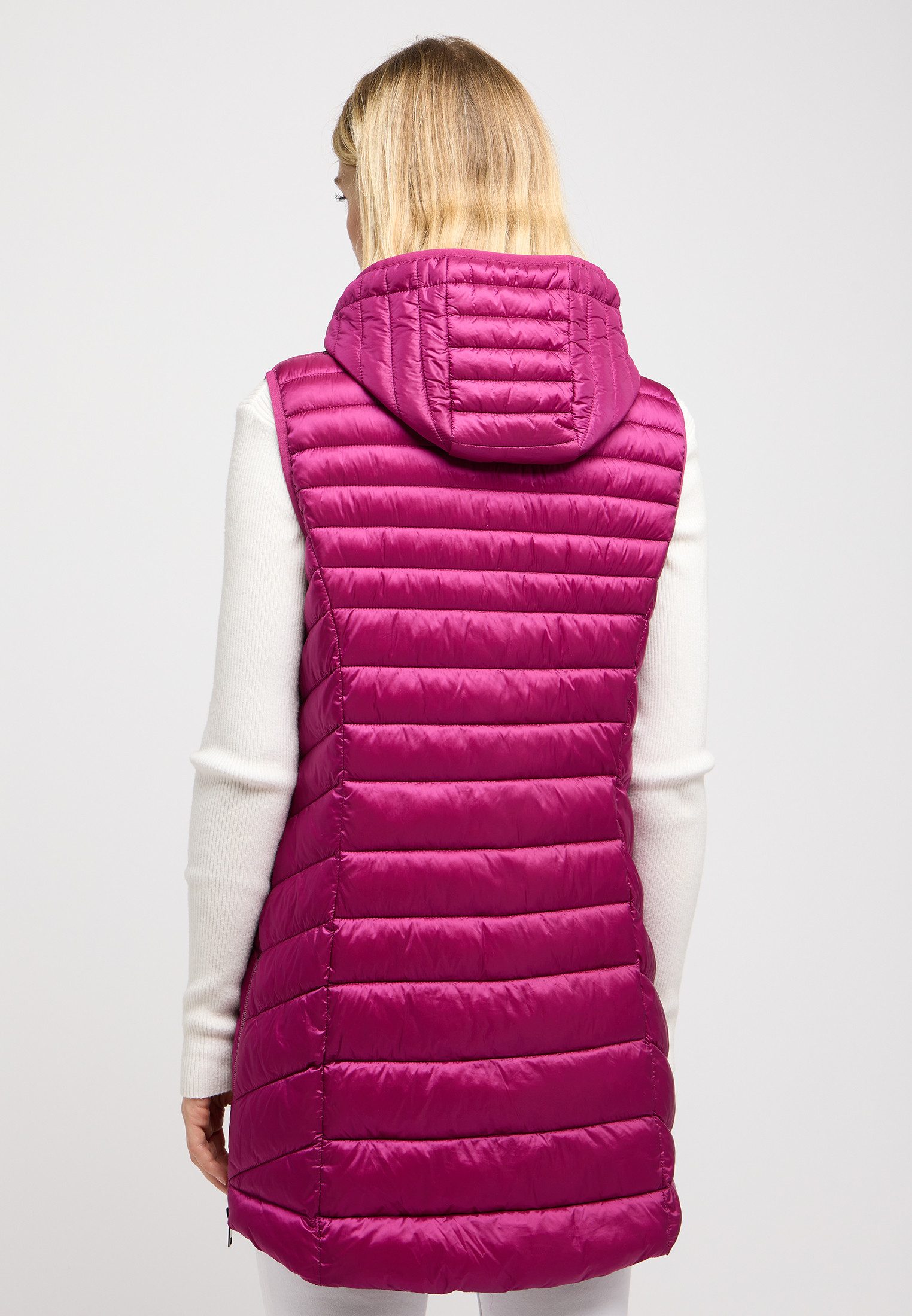 Barbara Lebek Bodywarmer met een capuchon