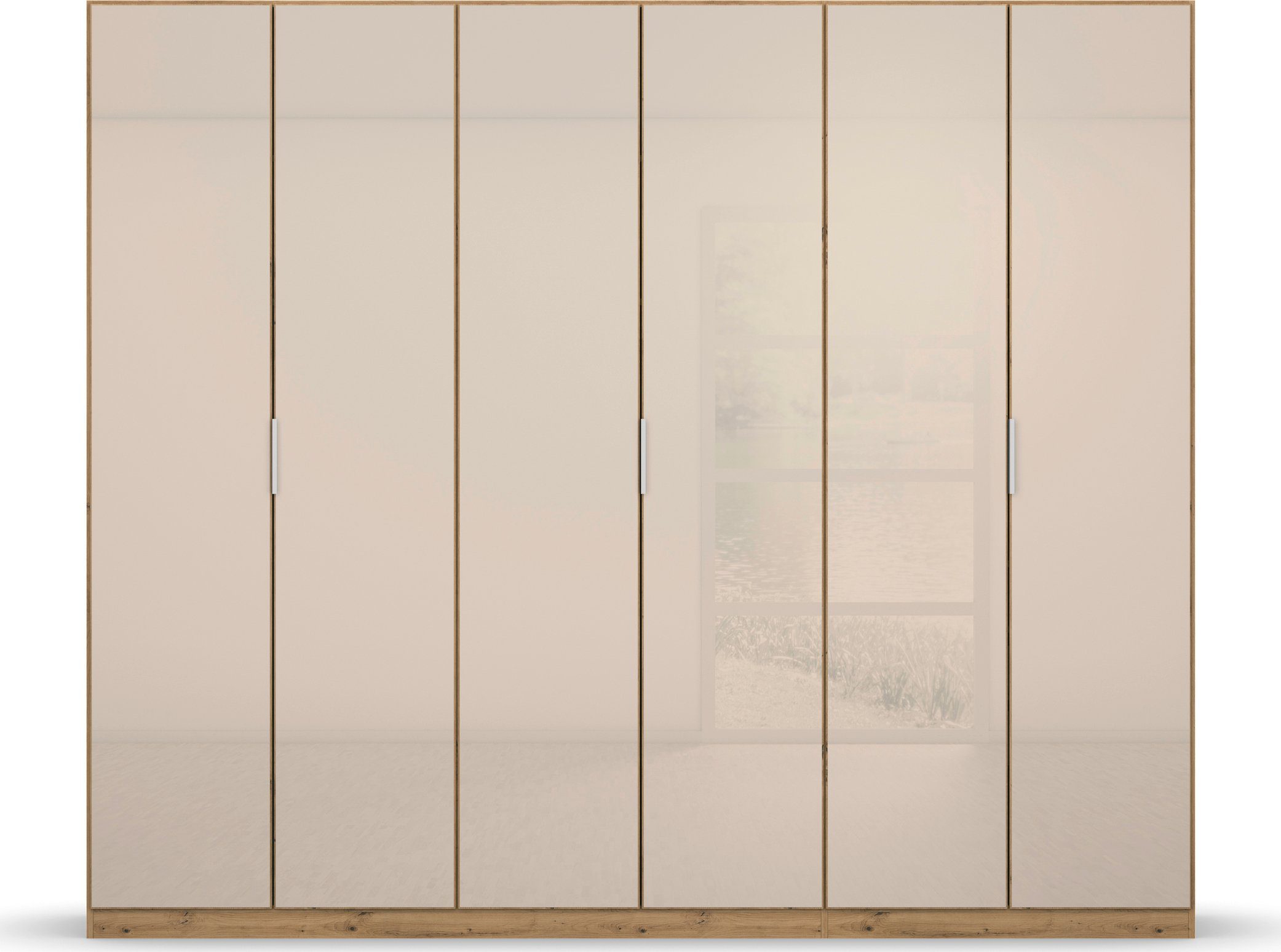rauch Draaideurkast Kledingkast kast garderobe KOLUNA met hoogwaardige glasfront