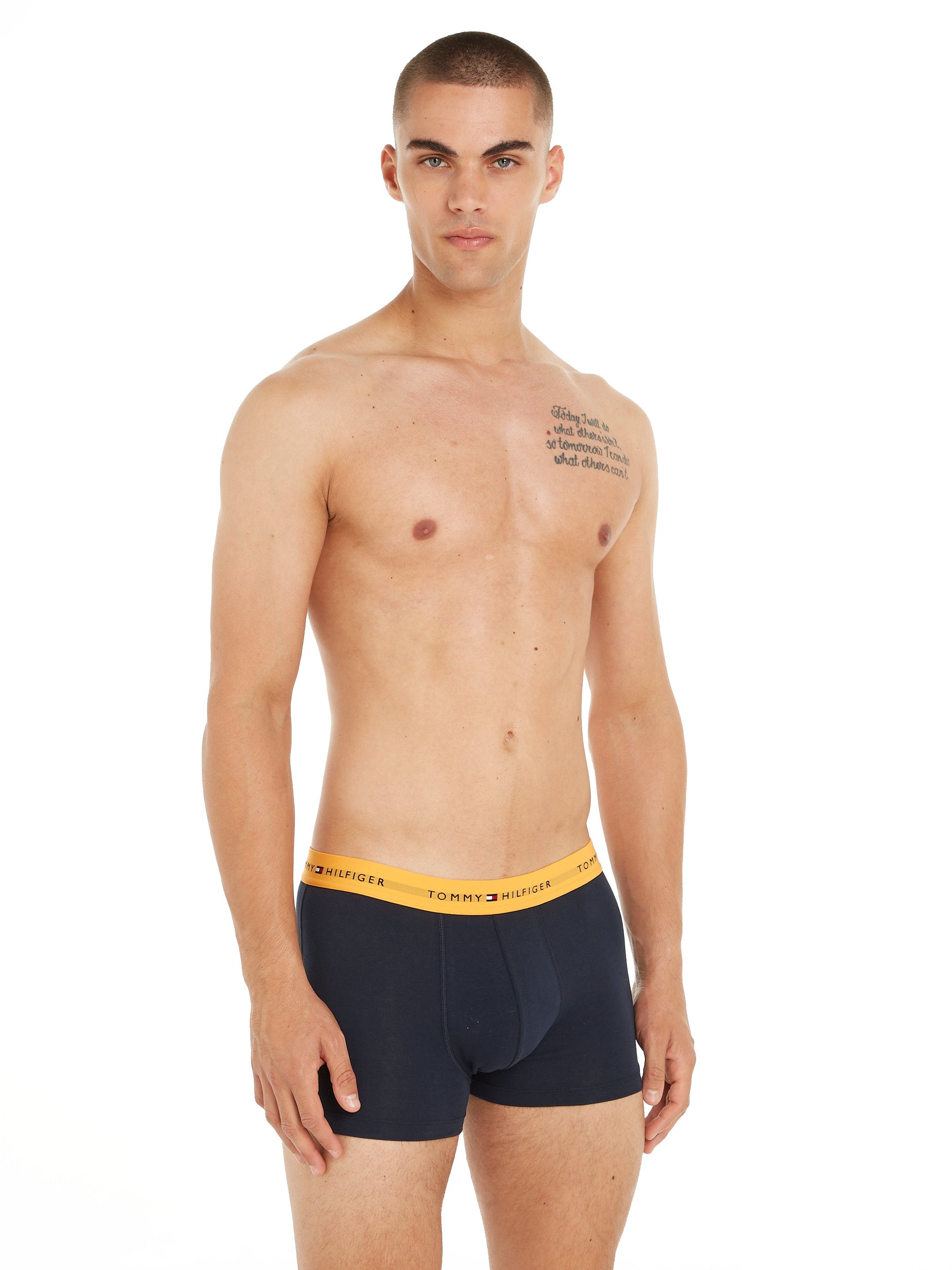Tommy Hilfiger Underwear Trunk 3P WB TRUNK met elastische logo-band (3 stuks)