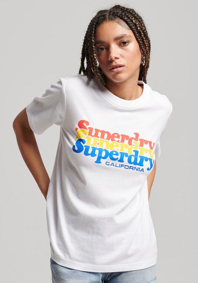 Superdry Shirt met ronde hals