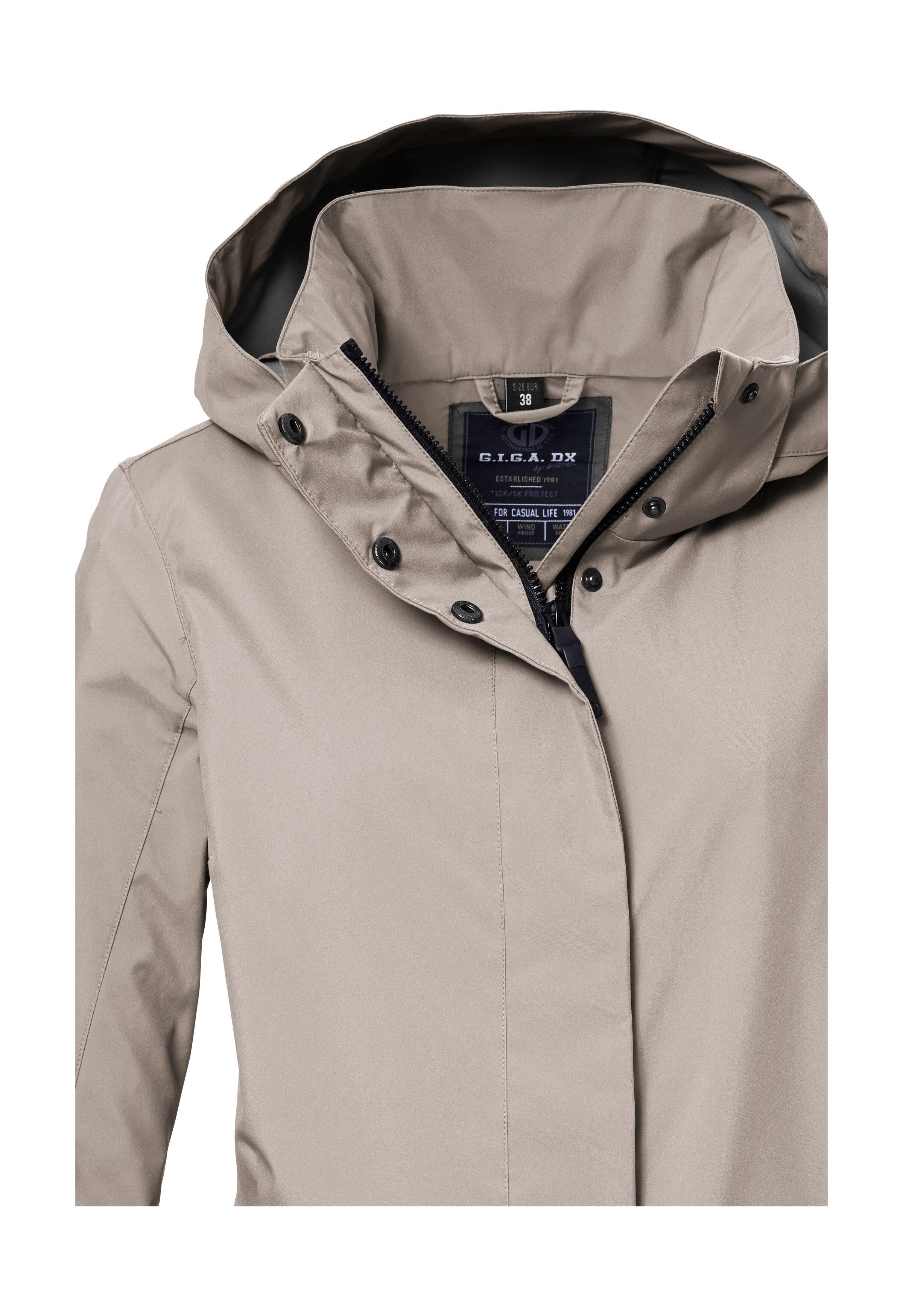 G.I.G.A. DX by killtec Softshell-parka GS 95 WMN SFTSHLL PRK Water- en windafstotende, ademende softshellparka