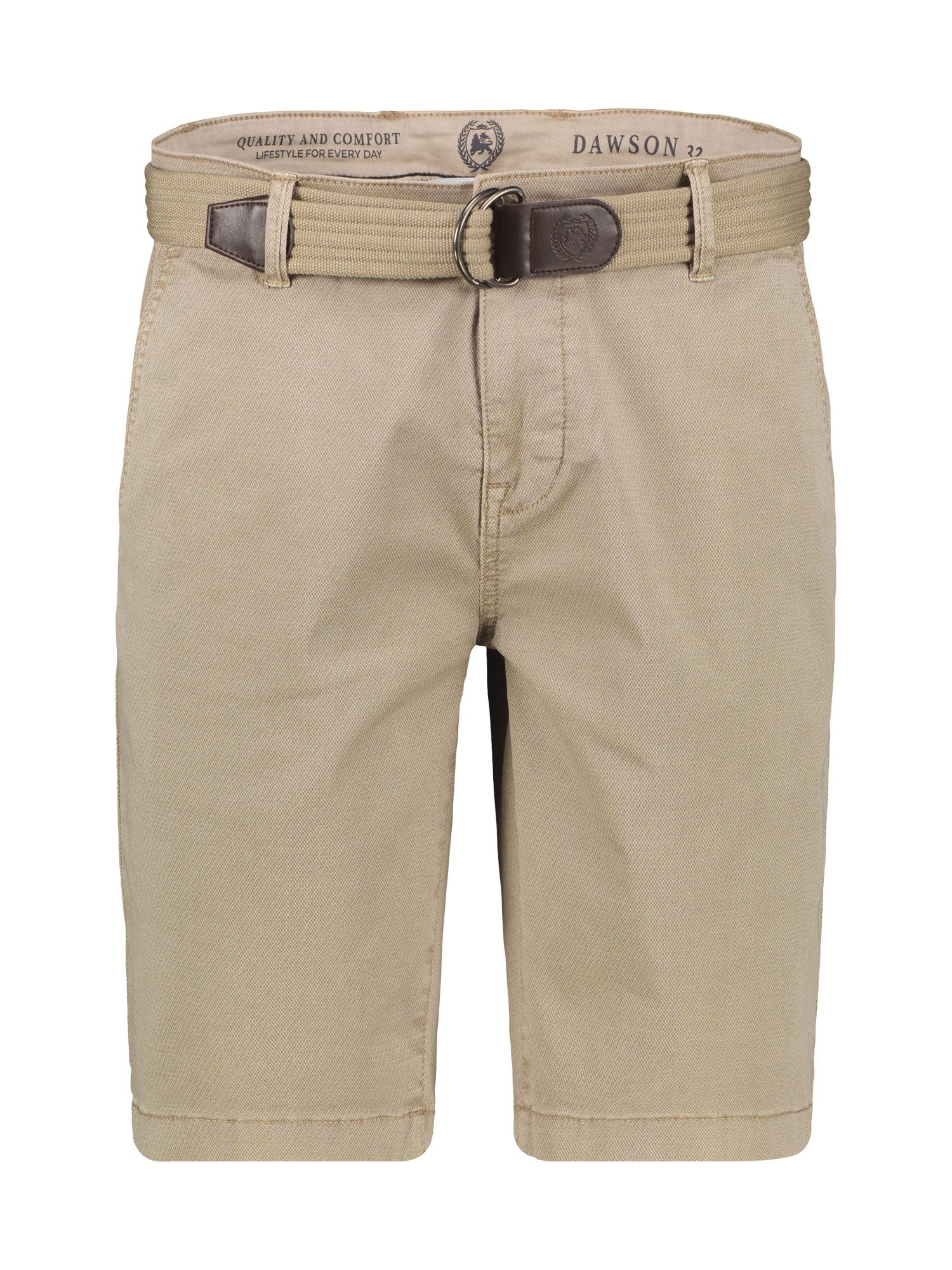 Lerros Bermuda LERROS chino bermuda met riem (set)