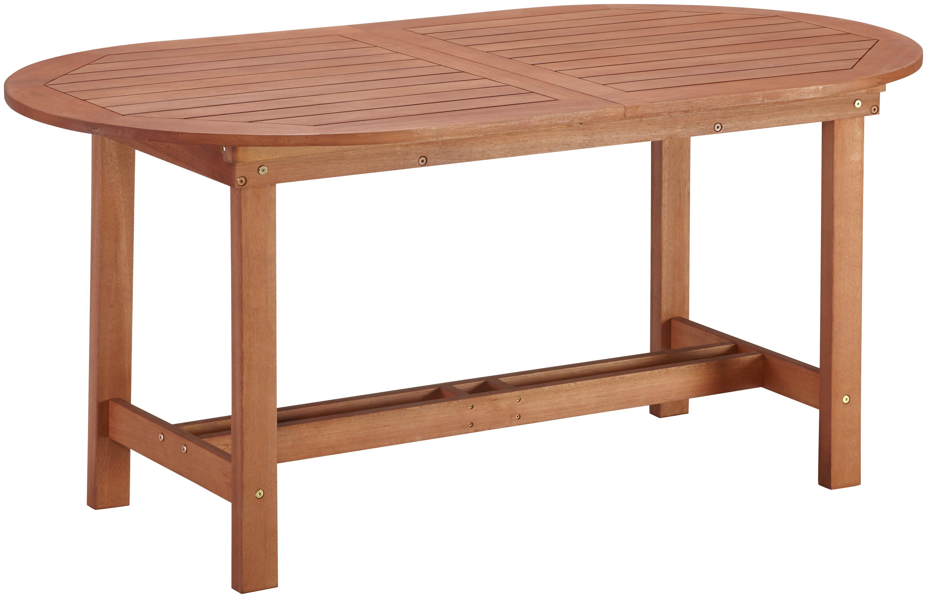 MERXX Tuin-eethoek Maracaibo Eucalyptushout, FSC mix, geschikt voor 6 personen (13-delig)