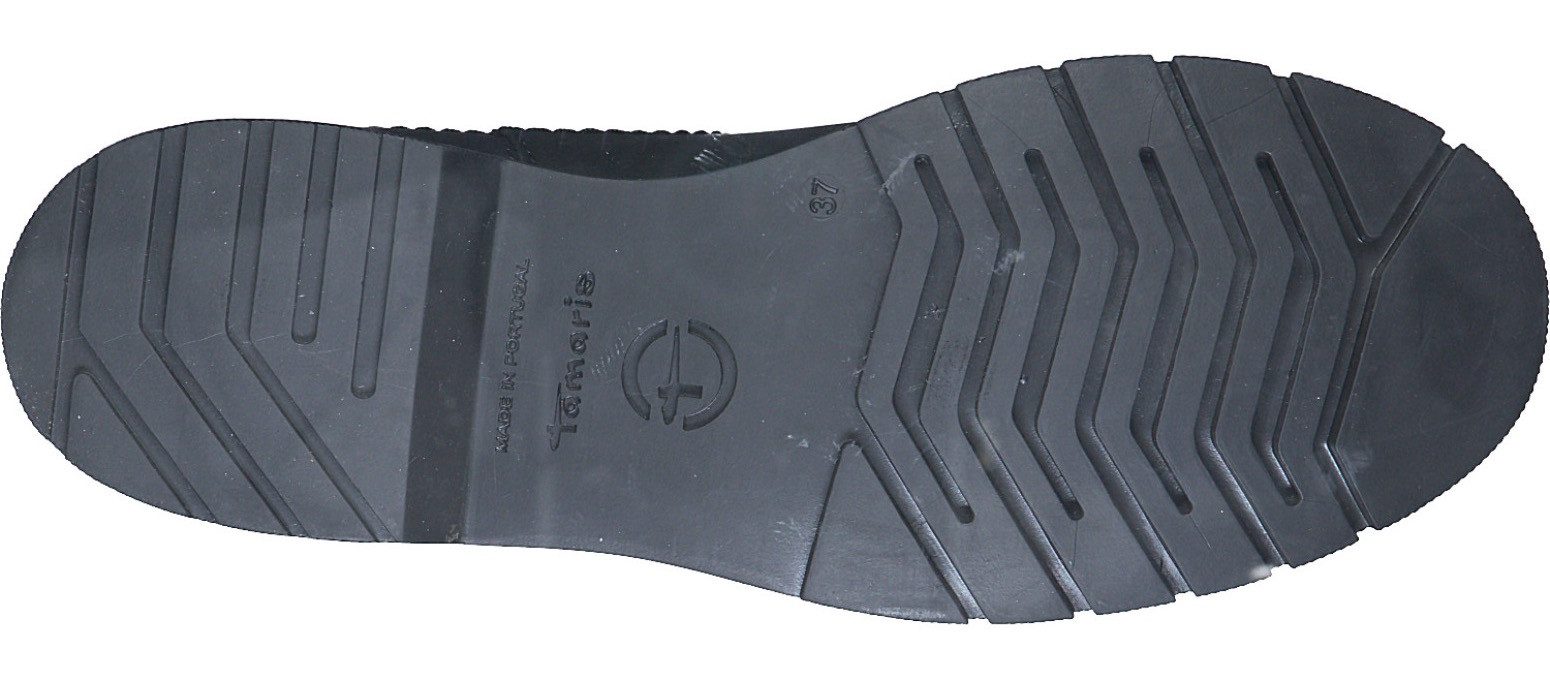 Tamaris Chelsea-boots blokhak, instap laarzen, enkellaars met twee aantrekloopjes