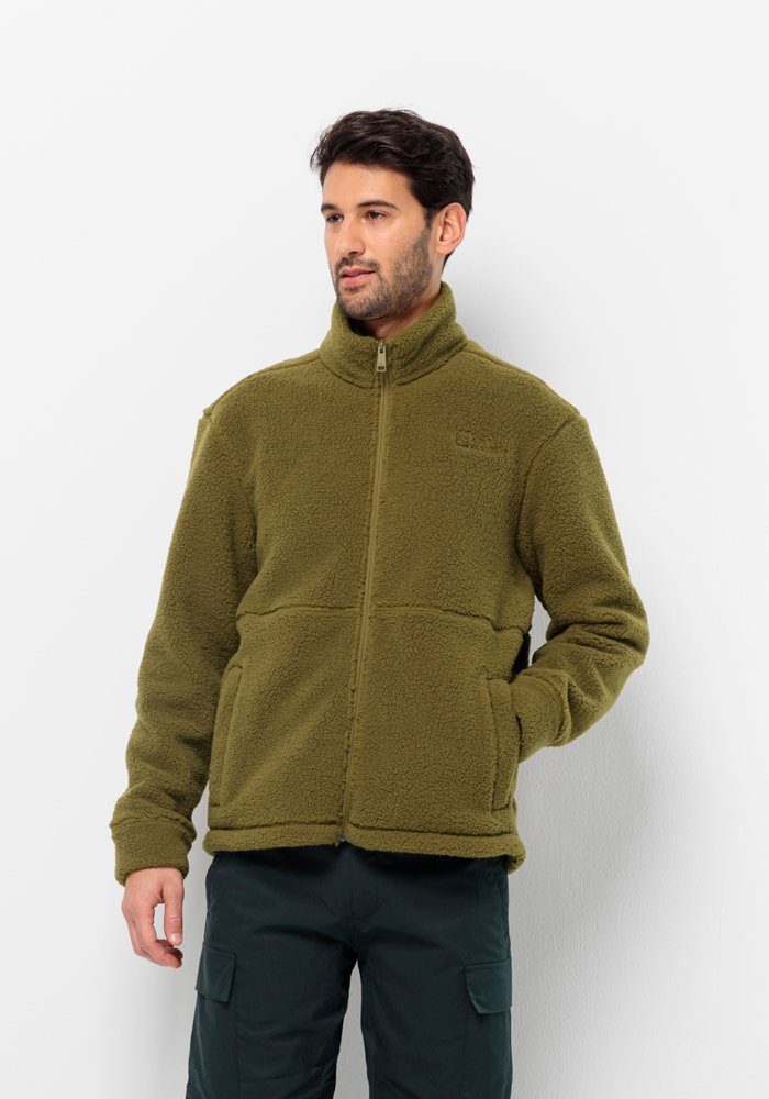 Jack Wolfskin Fleecejack FELSLICHT JKT M heren jassen maat M (50) groen