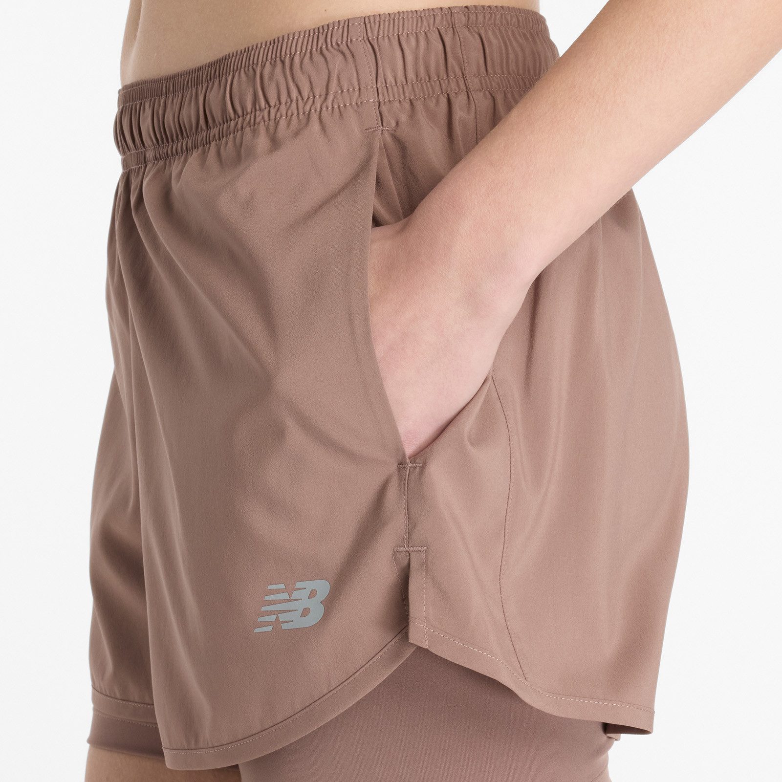 New Balance Runningshort Sport Essentials 2-in-1hort 3" EARTHHADOW