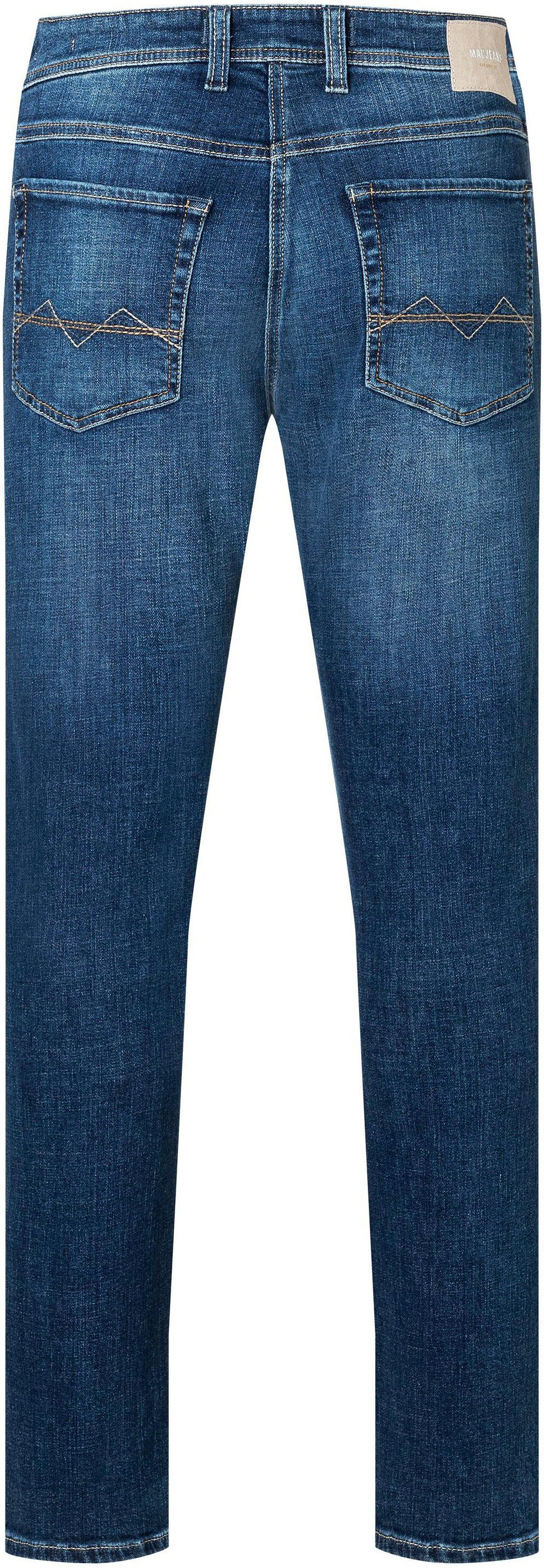 MAC Straight jeans Arne in verzorgde uitstraling, met stretch