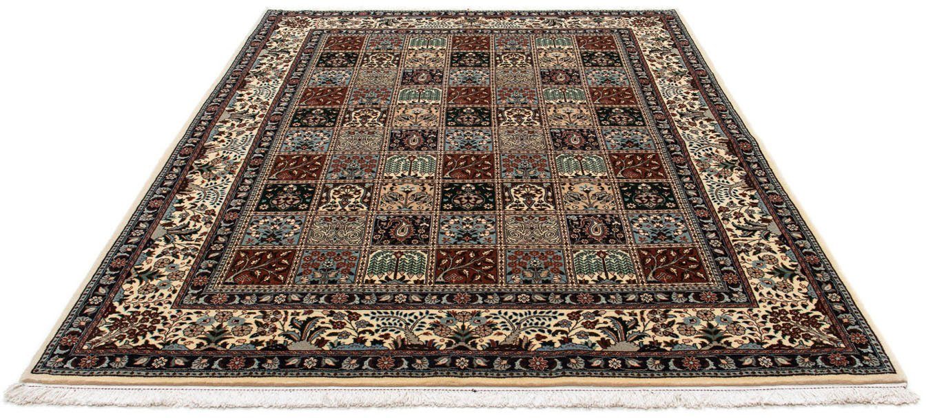morgenland Wollen kleed Moud velden 239 x 176 cm Uniek exemplaar met certificaat