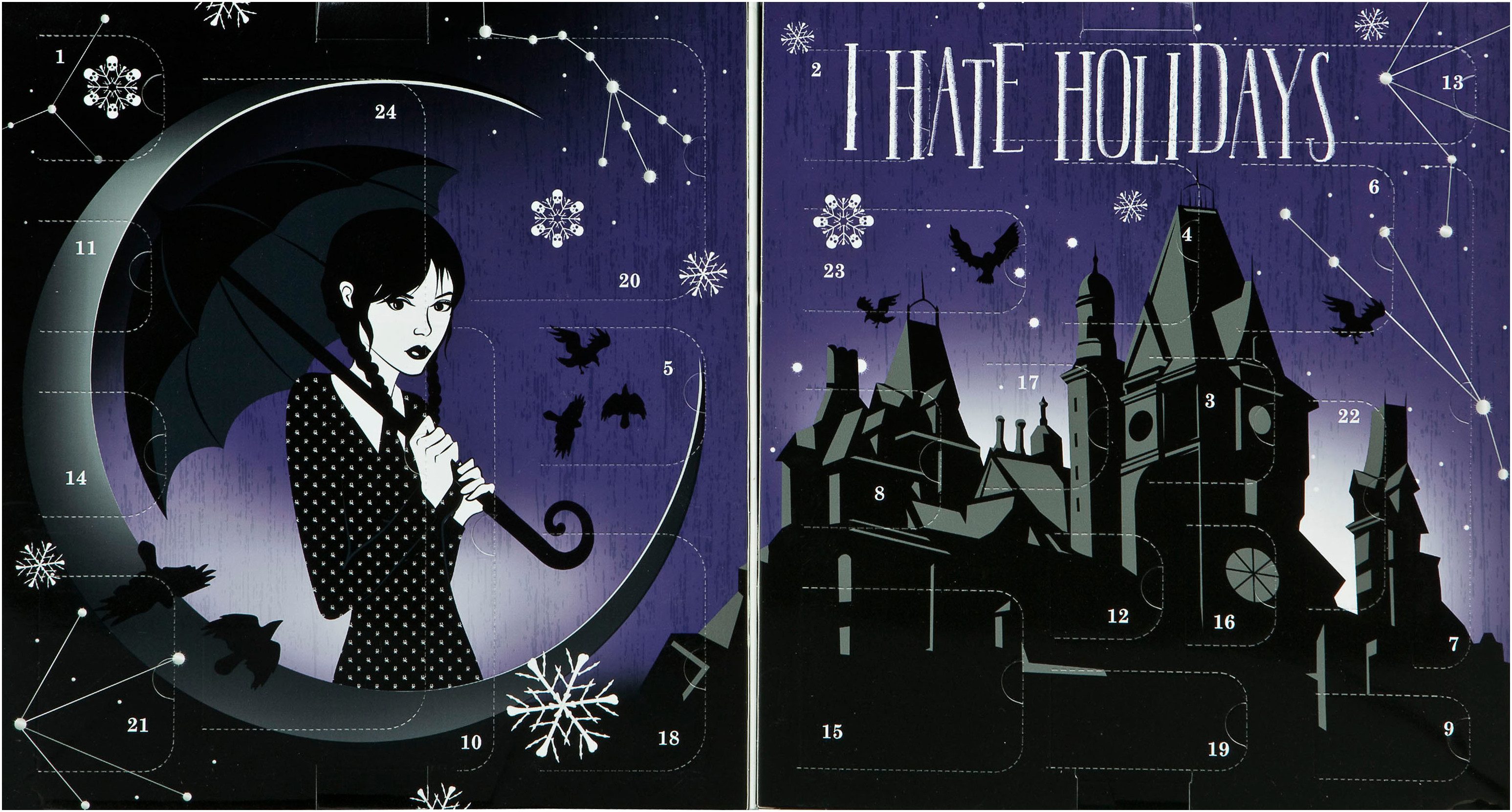 UNDERCOVER Speelgoed adventskalender Wednesday (24-delig)
