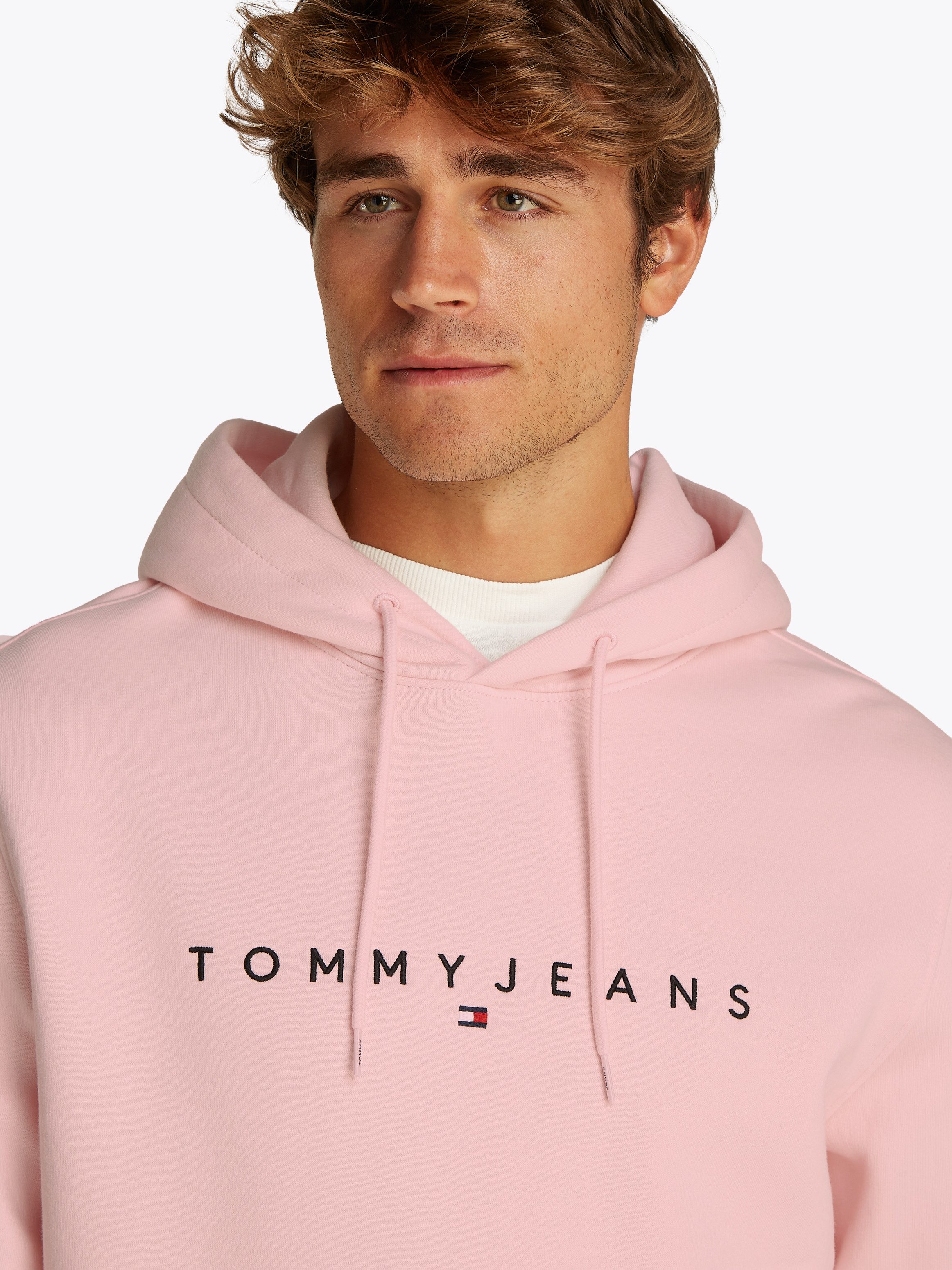 TOMMY JEANS Hoodie TJM REG LINEAR LOGO HOODIE EXT