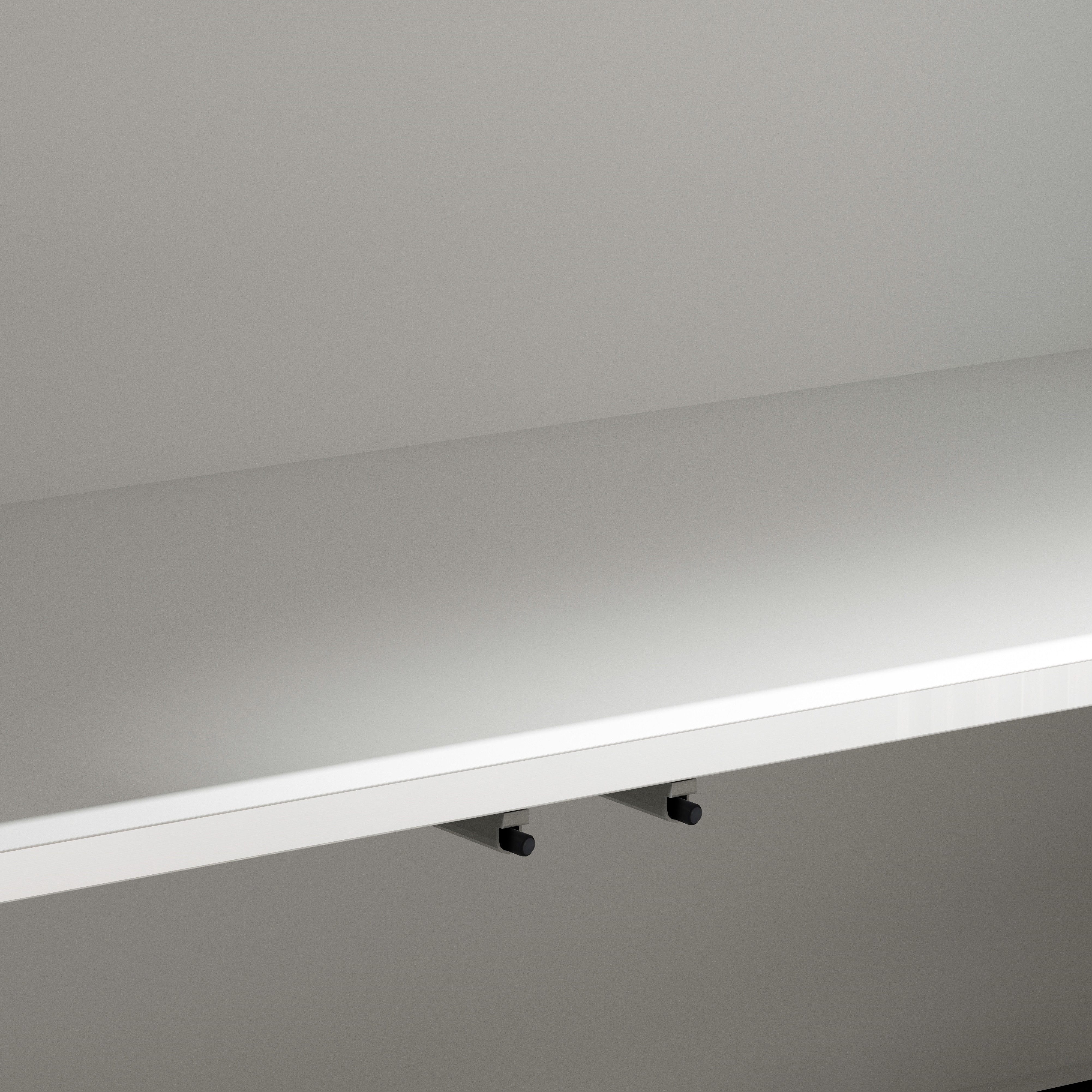INOSIGN Highboard Vega, Highboard, Ladekast, 120 cm met 2 deuren, fronten met groeven-look