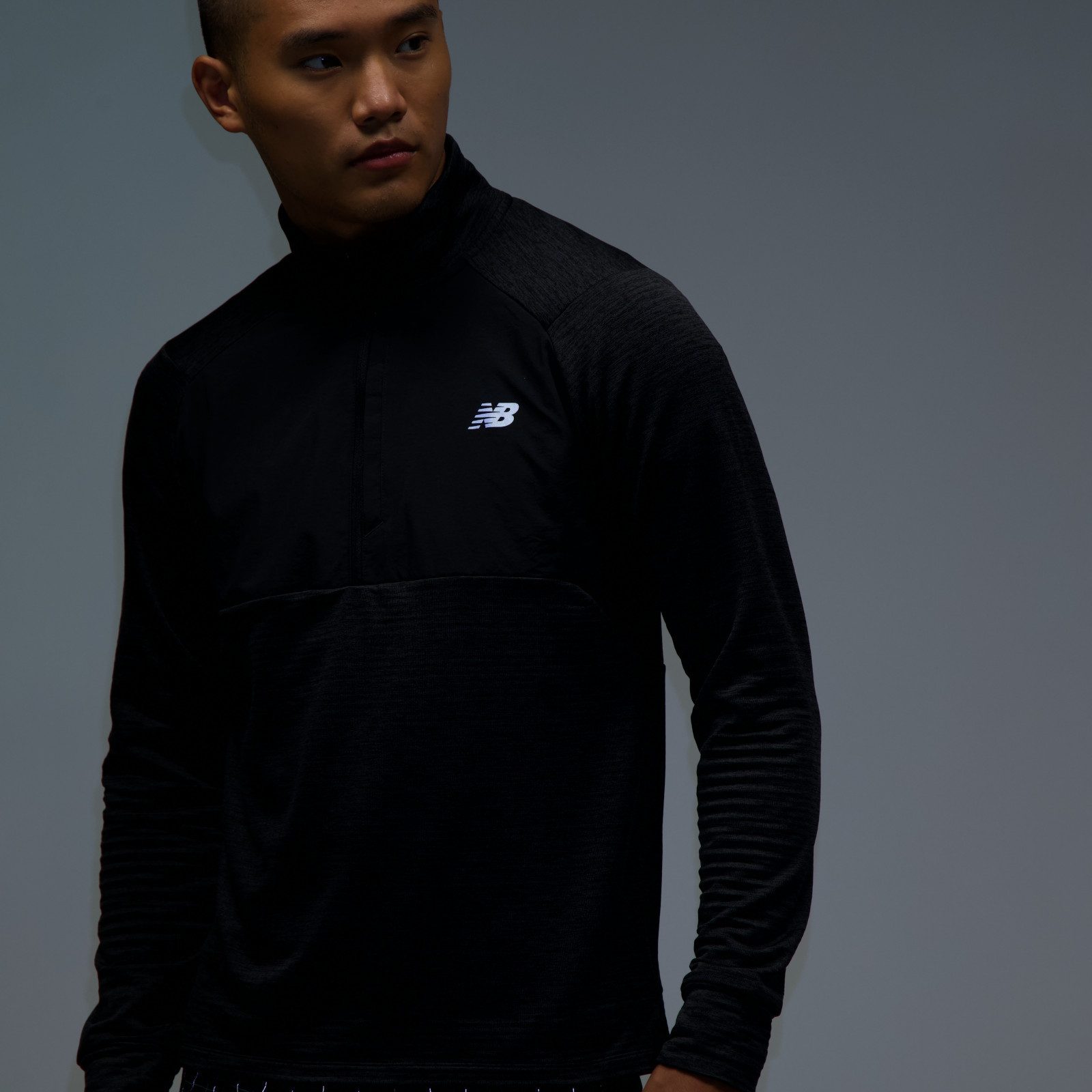 New Balance Functioneel shirt Athletics Heat Grid 1/2 Zip