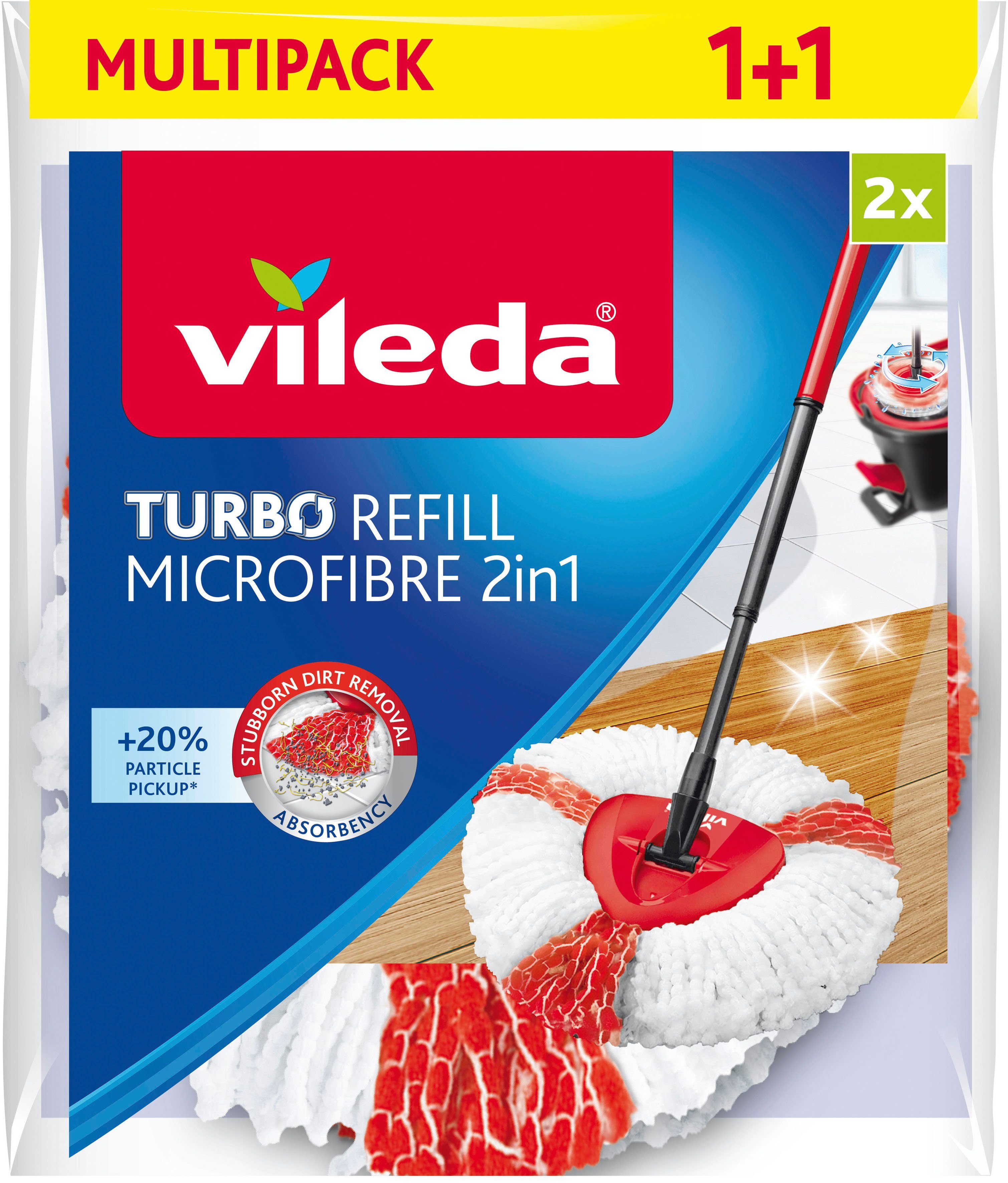 Vileda Vloerwisserset TURBO BOX (set, 3-delig)