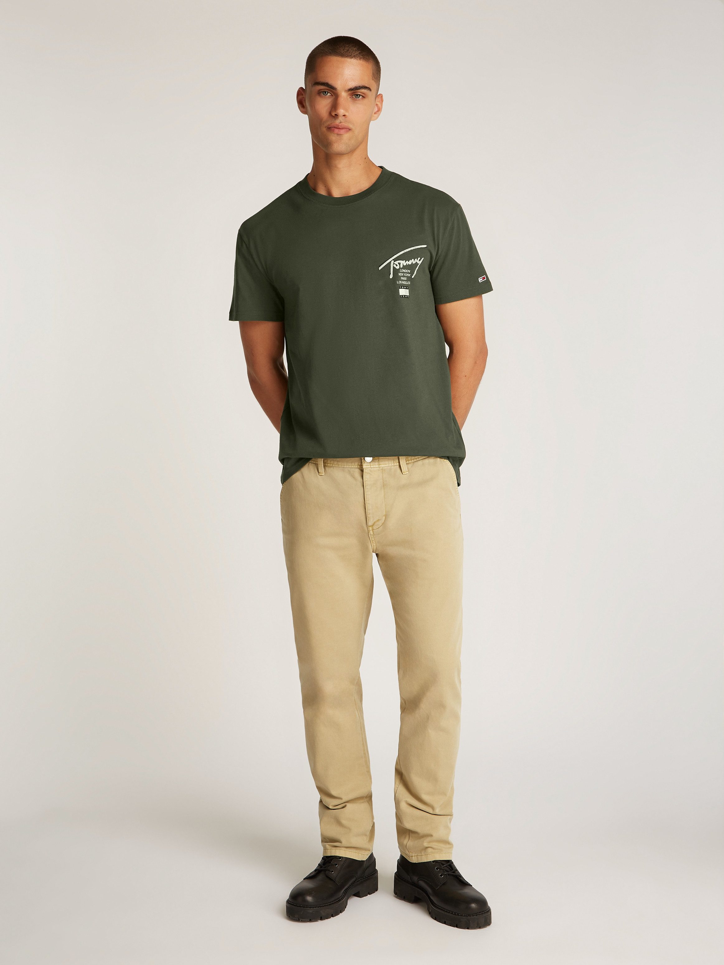 TOMMY JEANS T-shirt TJM REG TOMMY SIGN CITY TEE EXT