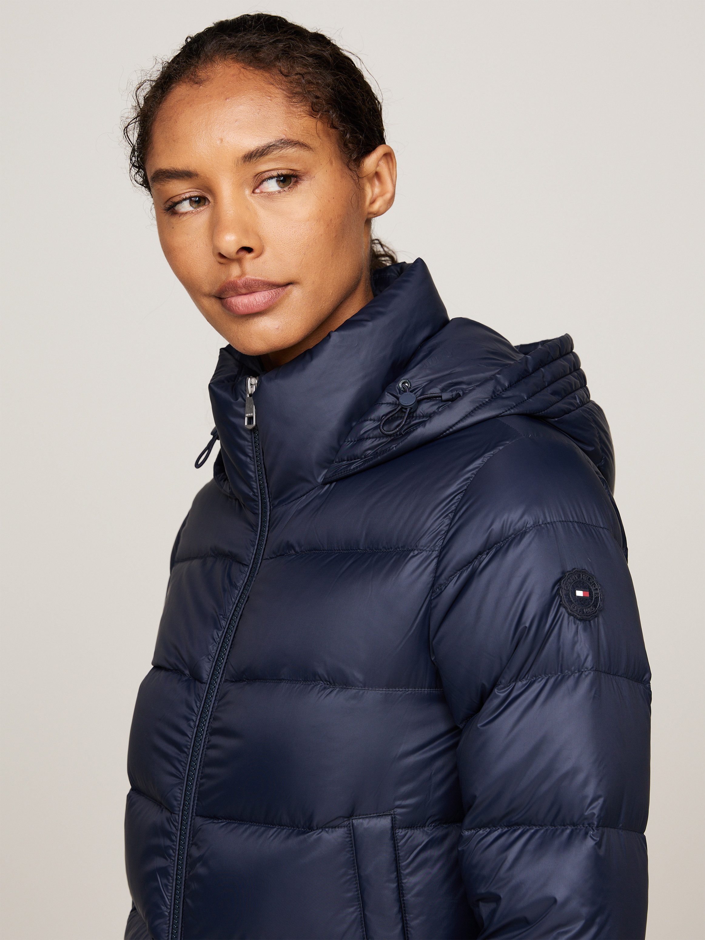 Tommy Hilfiger Gewatteerde jas met gestempeld logo