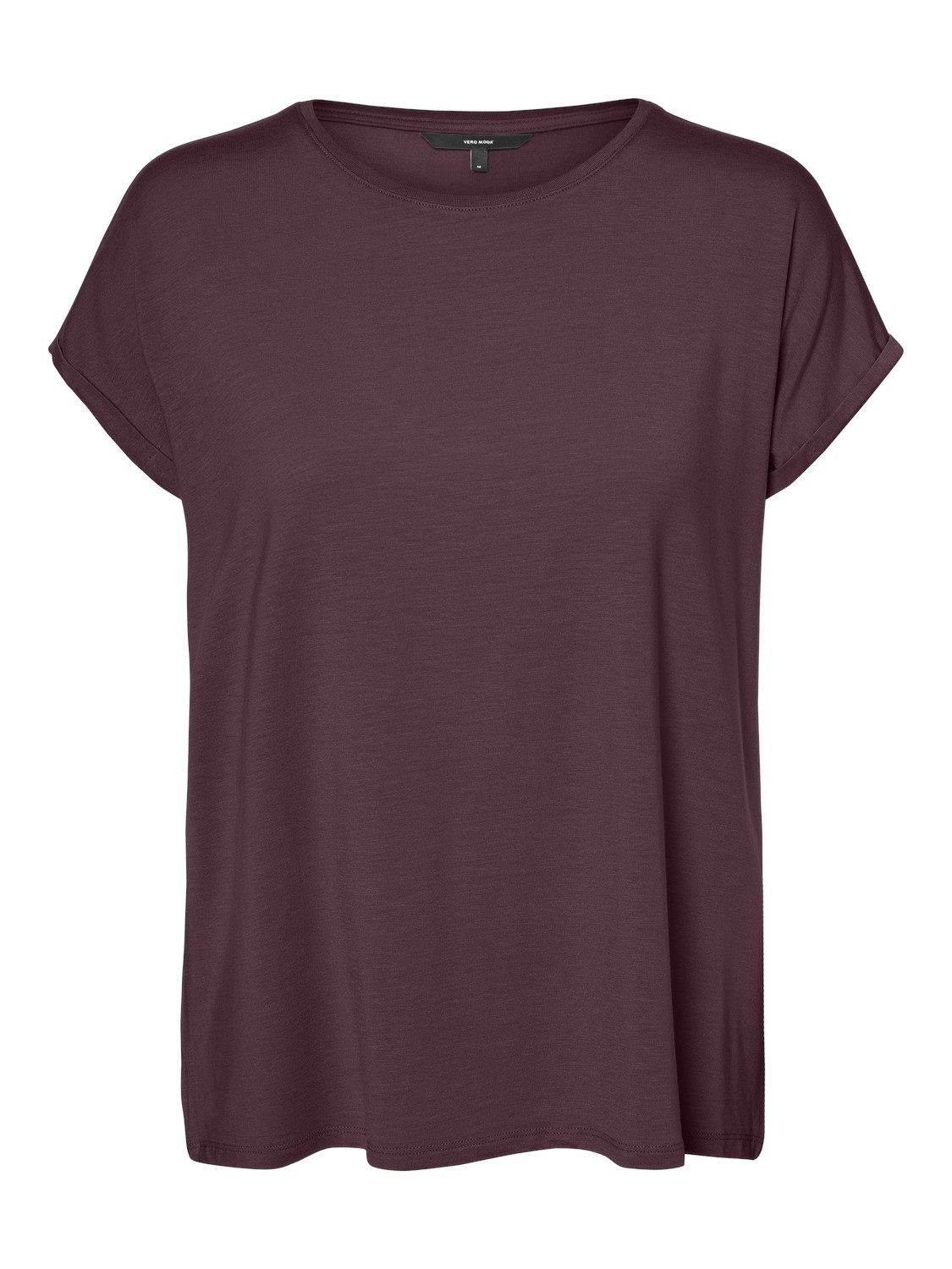 Vero Moda Shirt met ronde hals VMAVA PLAIN SS TOP GAJRS NOOS