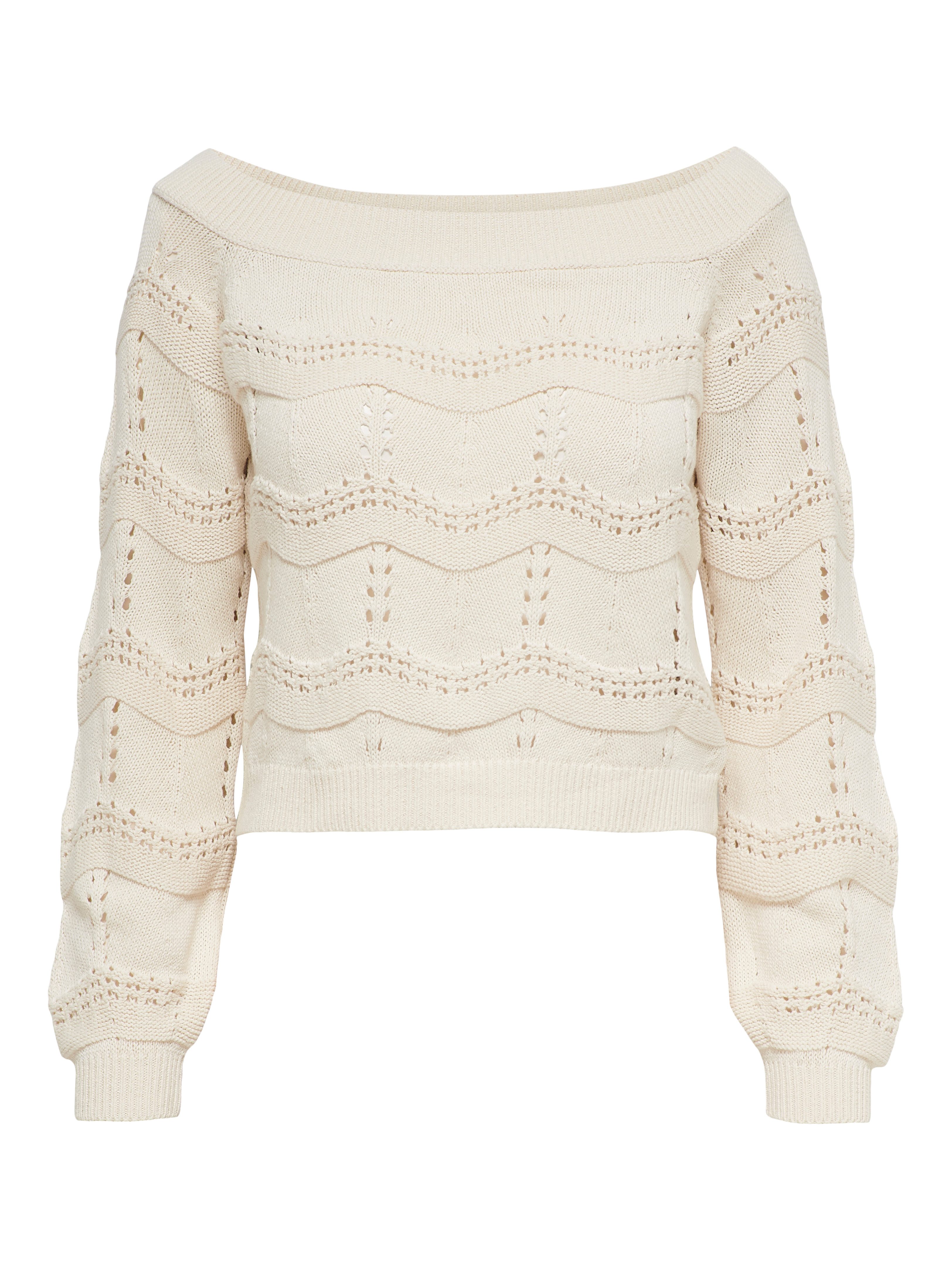Only Gebreide trui ONLVILDA LIFE L/S PULLOVER KNT NCA